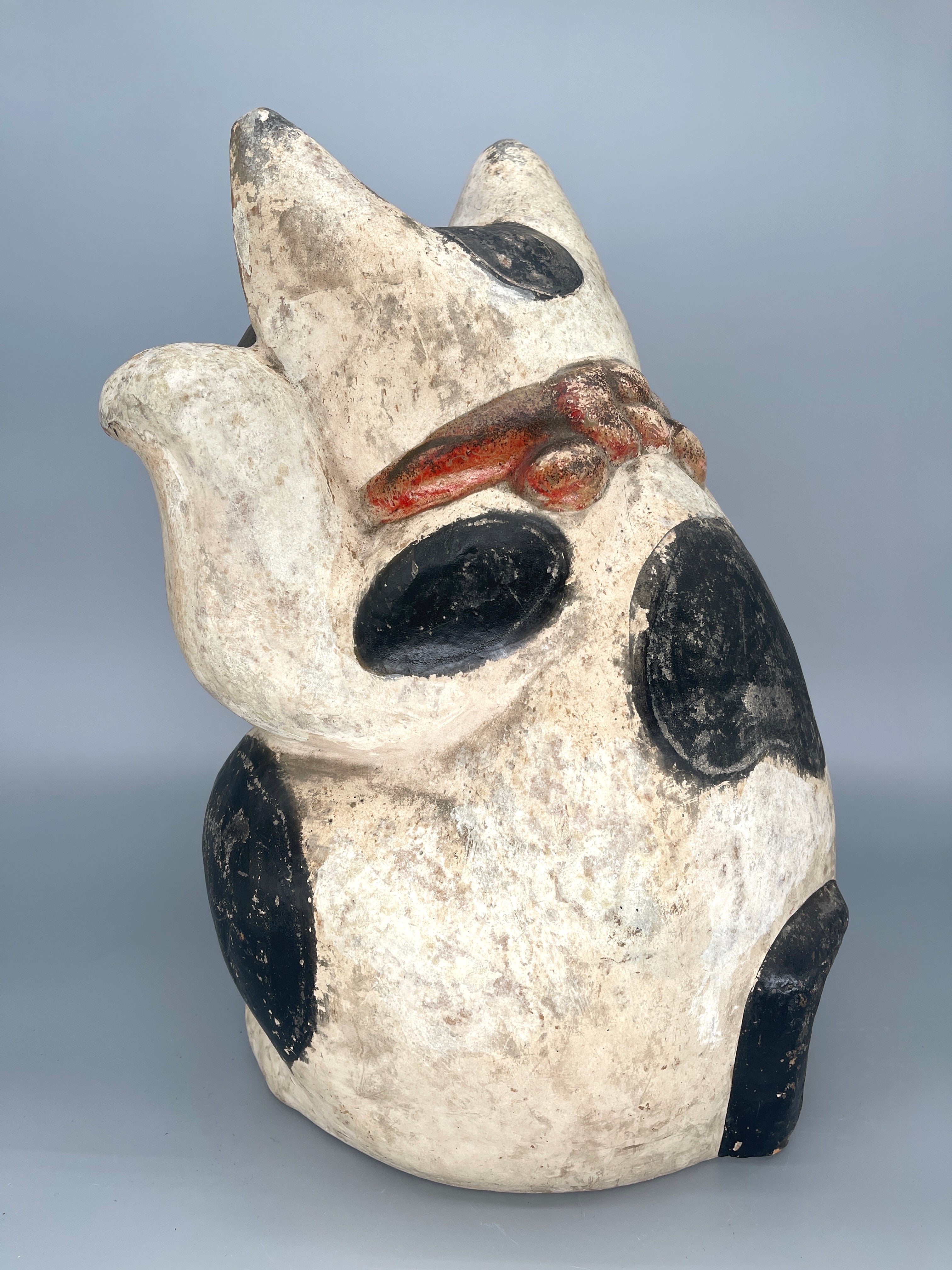Antique Japanese Mikawa Maneki Neko | c.1900