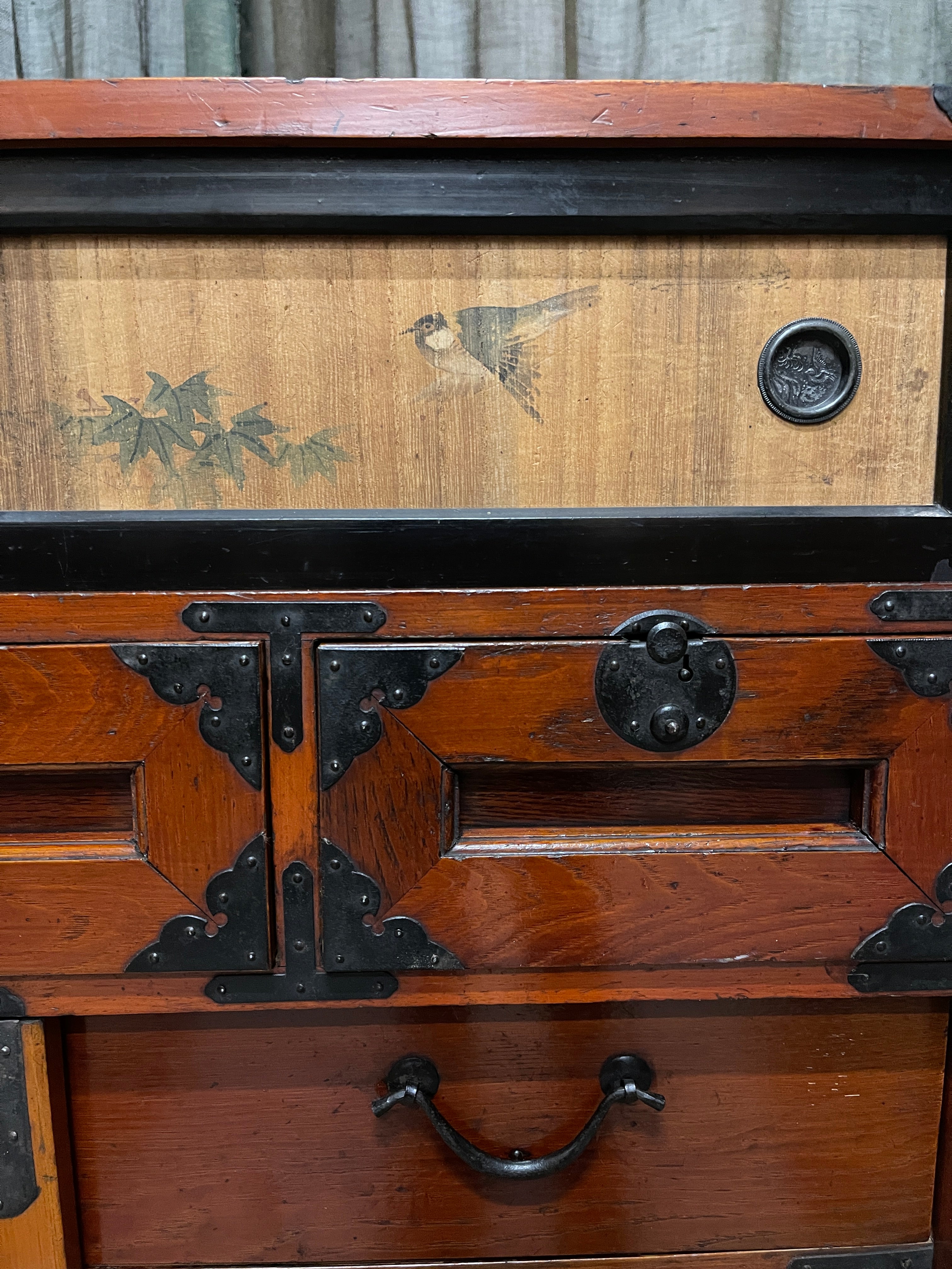 Japanese Storage Cabinet From Gifu - Cypress | Meiji