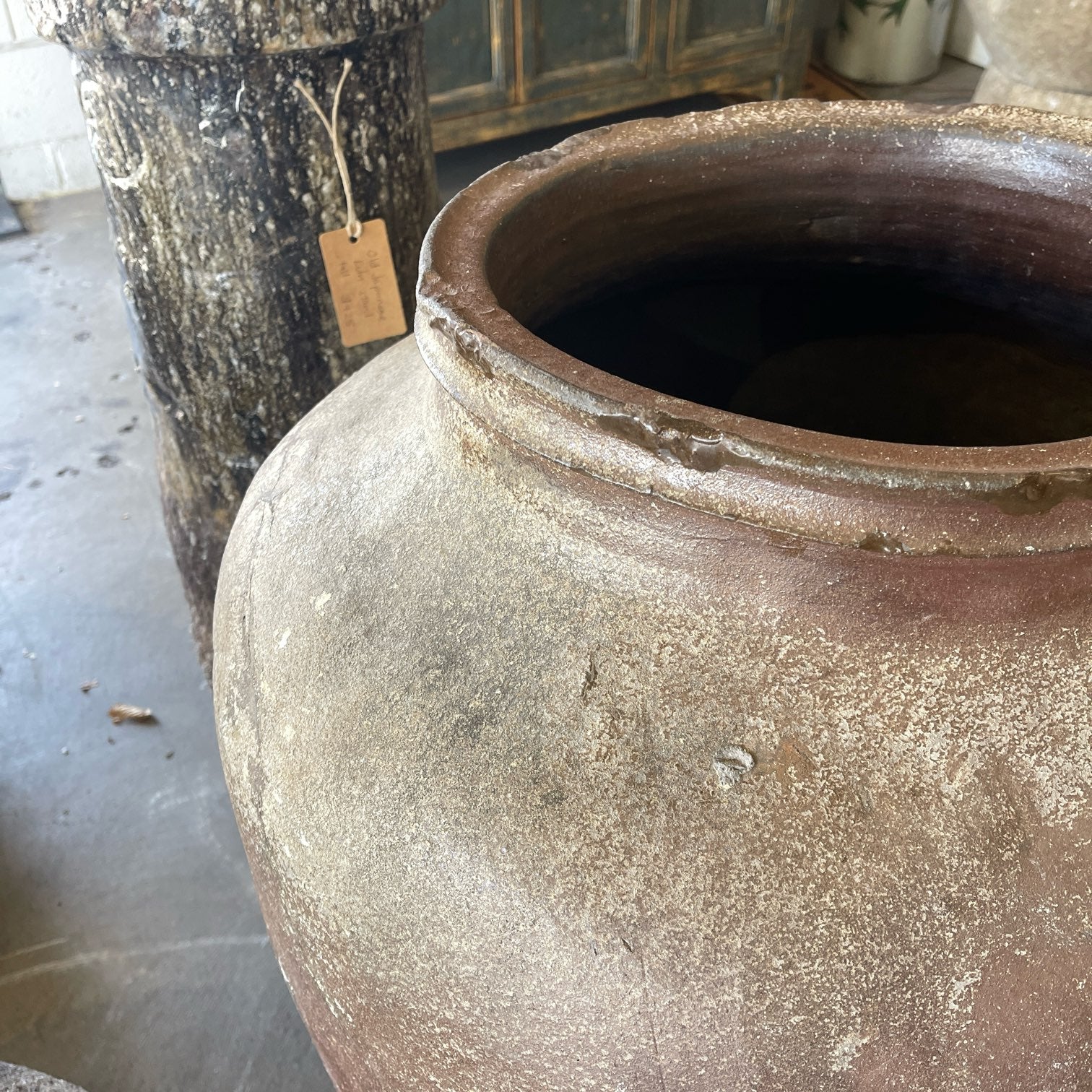 Vintage Japanese Tsubo, Pottery Tea Jar