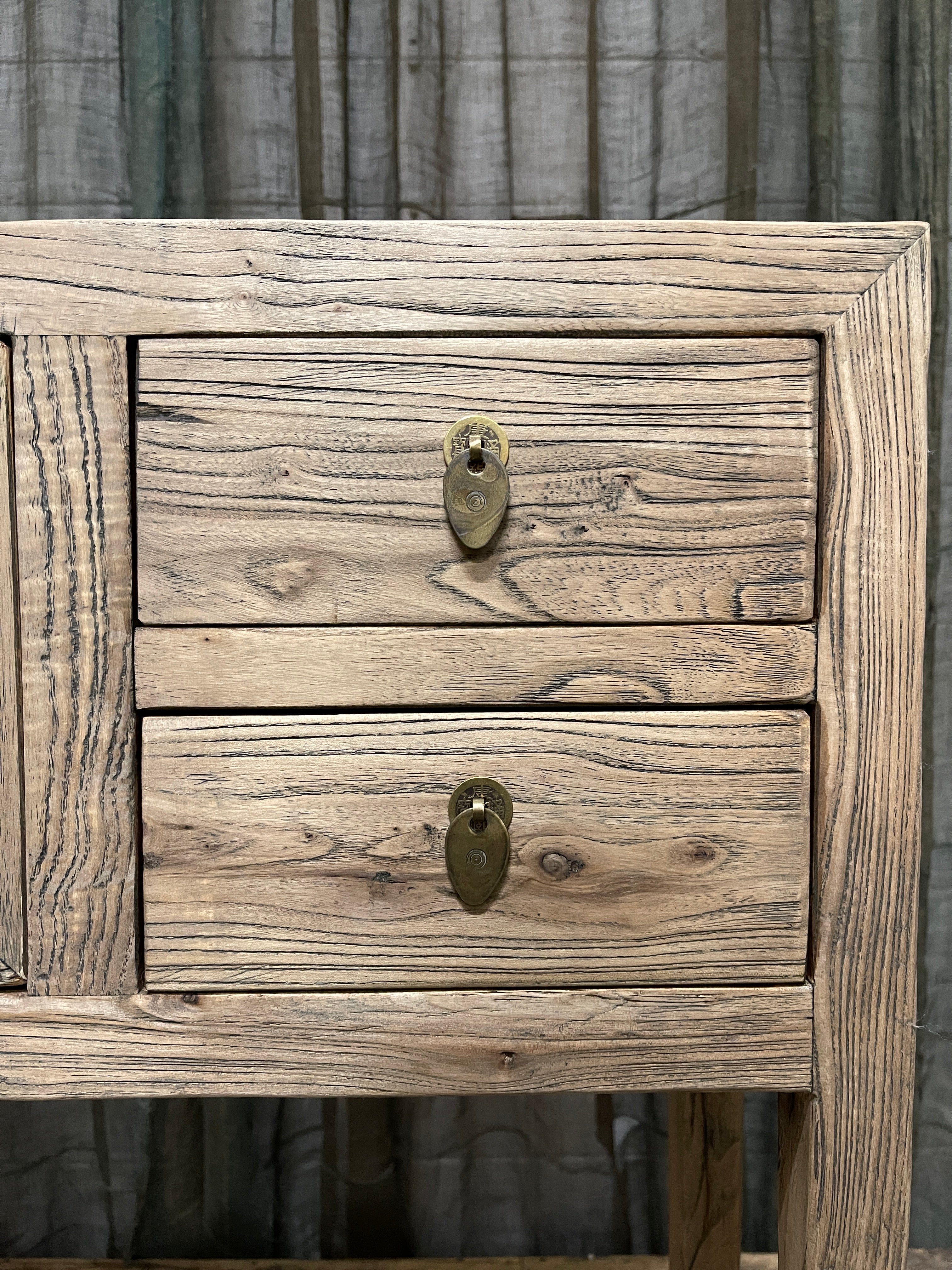 Provincial Style Chinese Hall Table | Elm