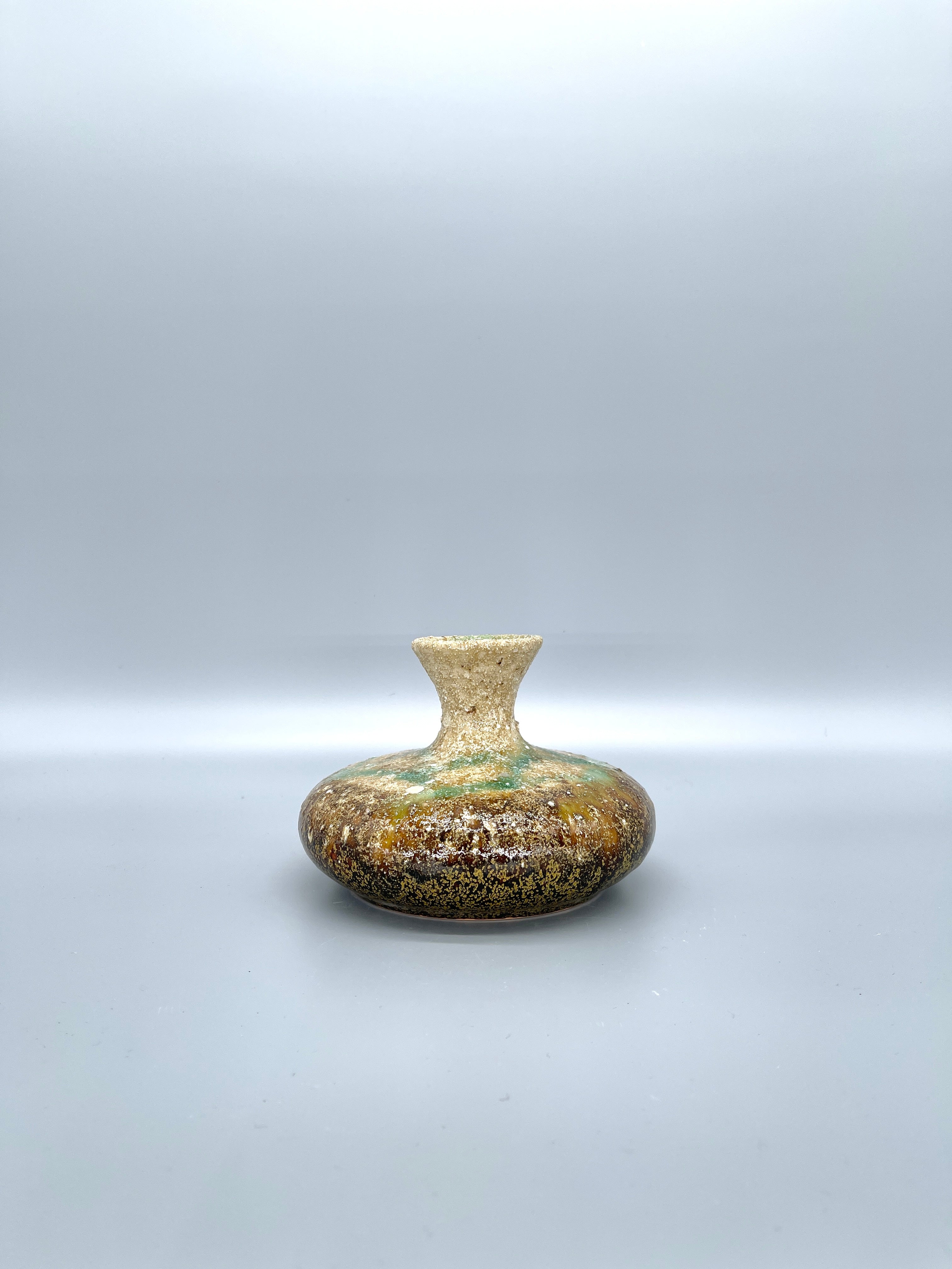 Vintage Japanese Ikebana Vase - Rough Earthy Texture