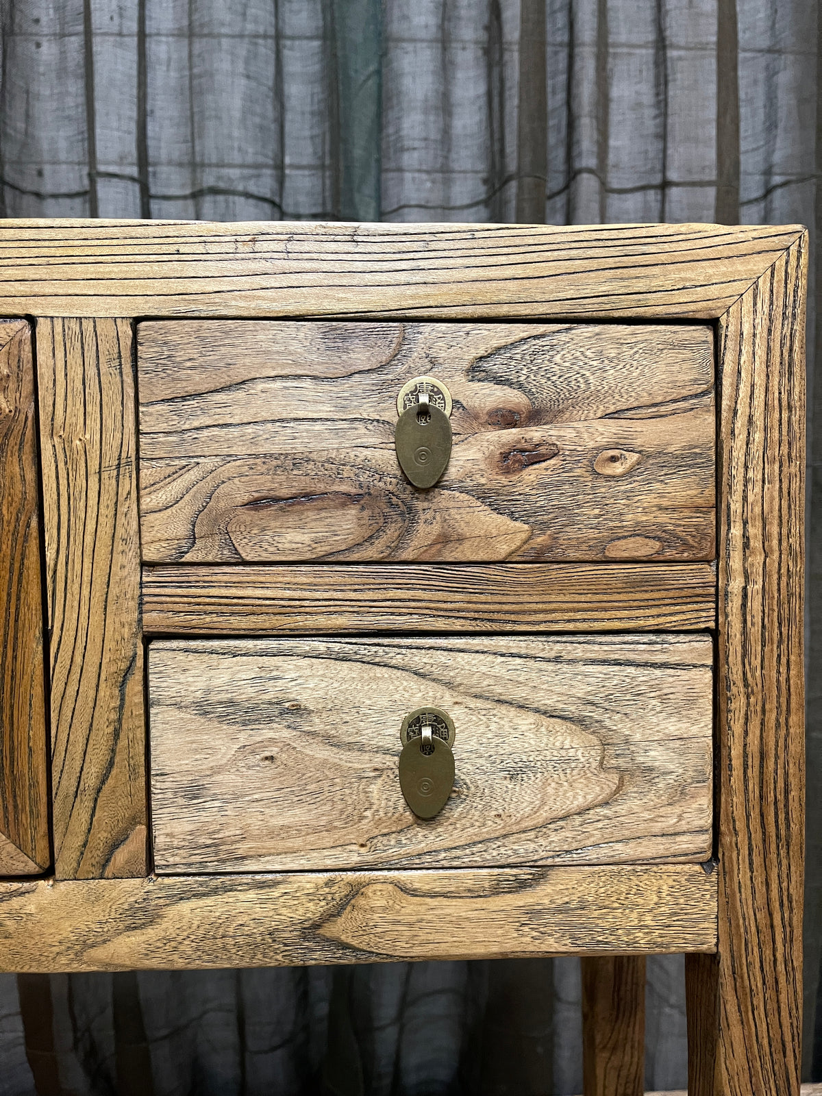 Provincial Style Chinese Hall Table | Elm