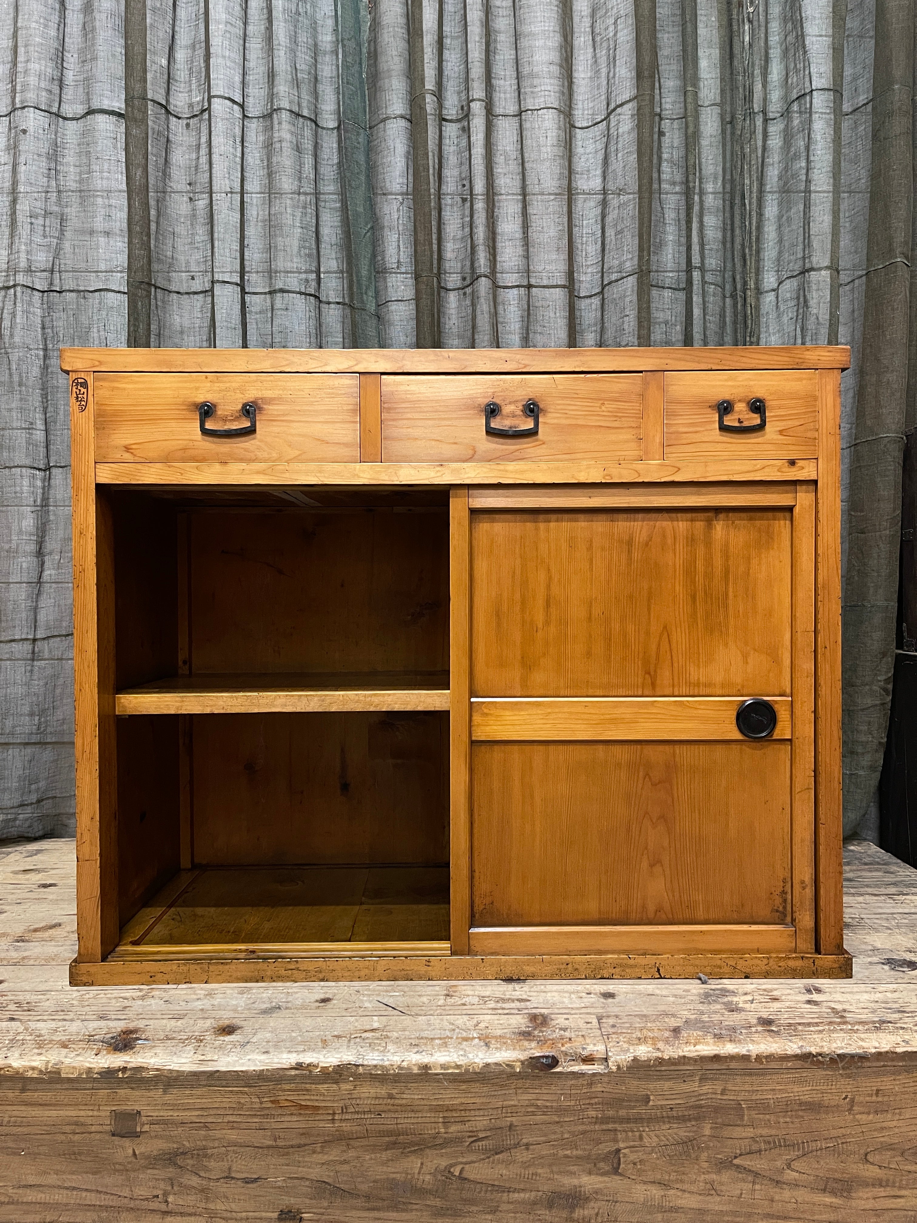Japanese Storage Cabinet From Gifu - Cypress & Cedar | Meiji