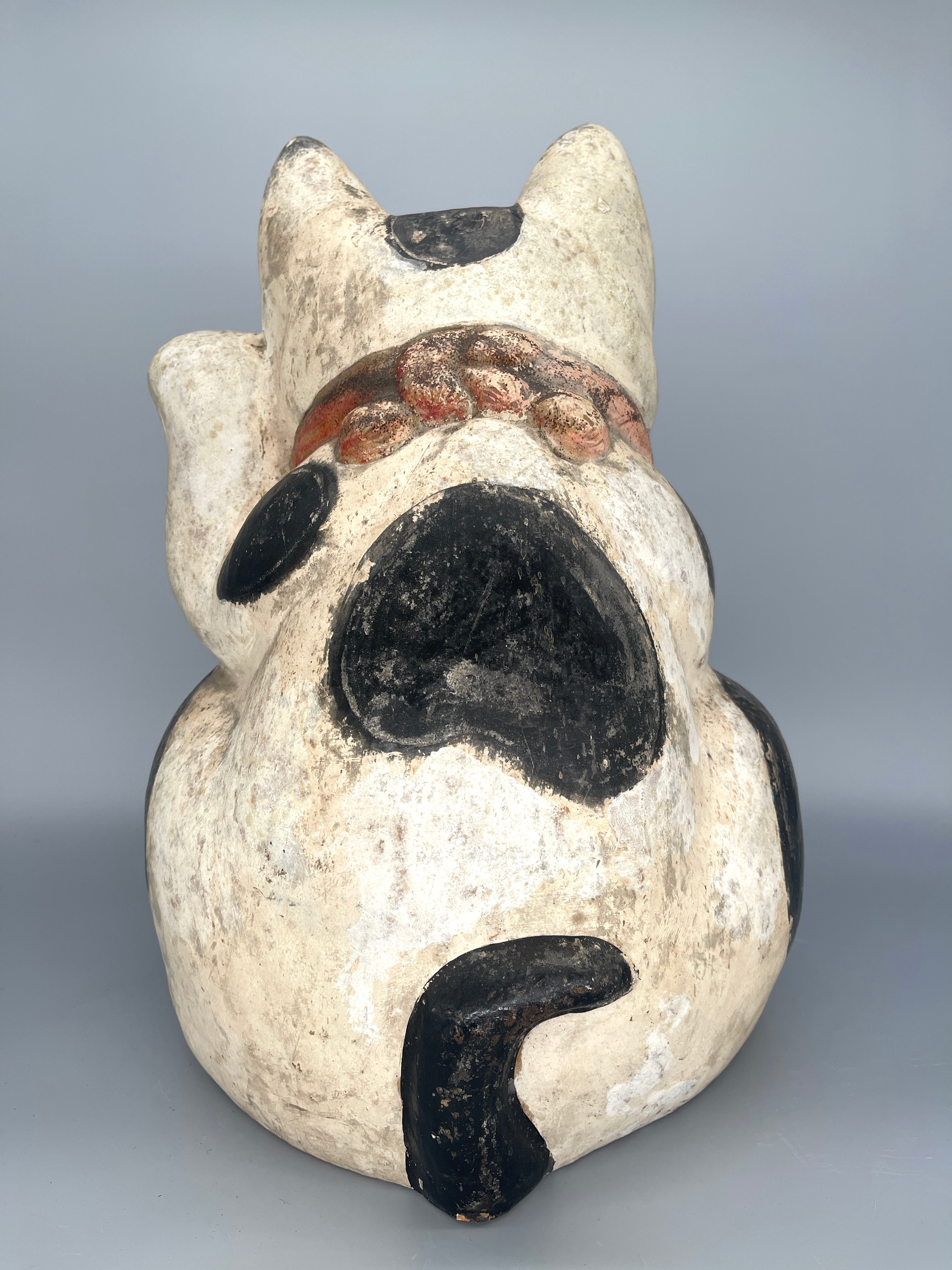 Antique Japanese Mikawa Maneki Neko | c.1900