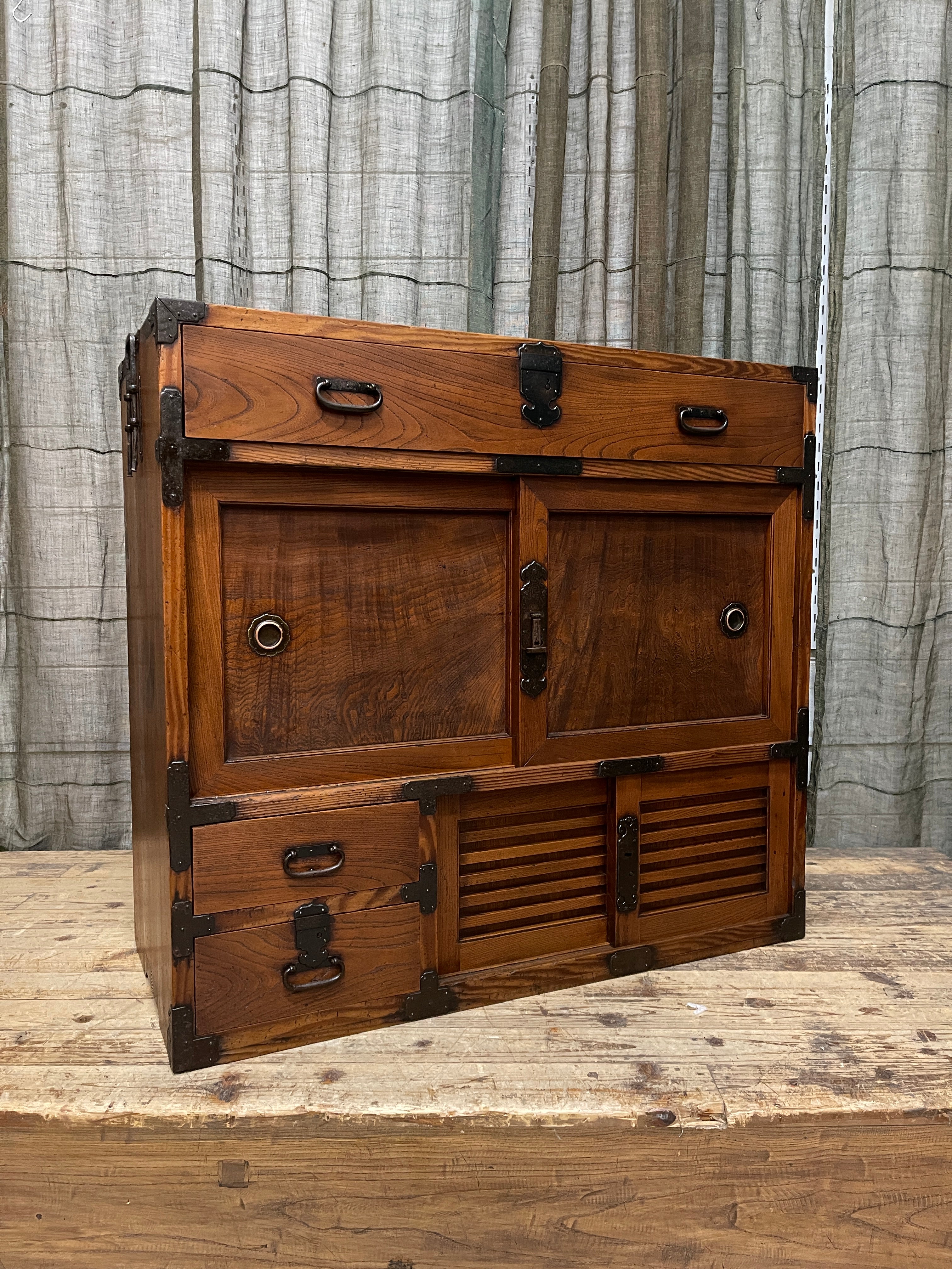 Japanese Choba Dansu, Merchant’s Chest – Cypress & Elm | Meiji