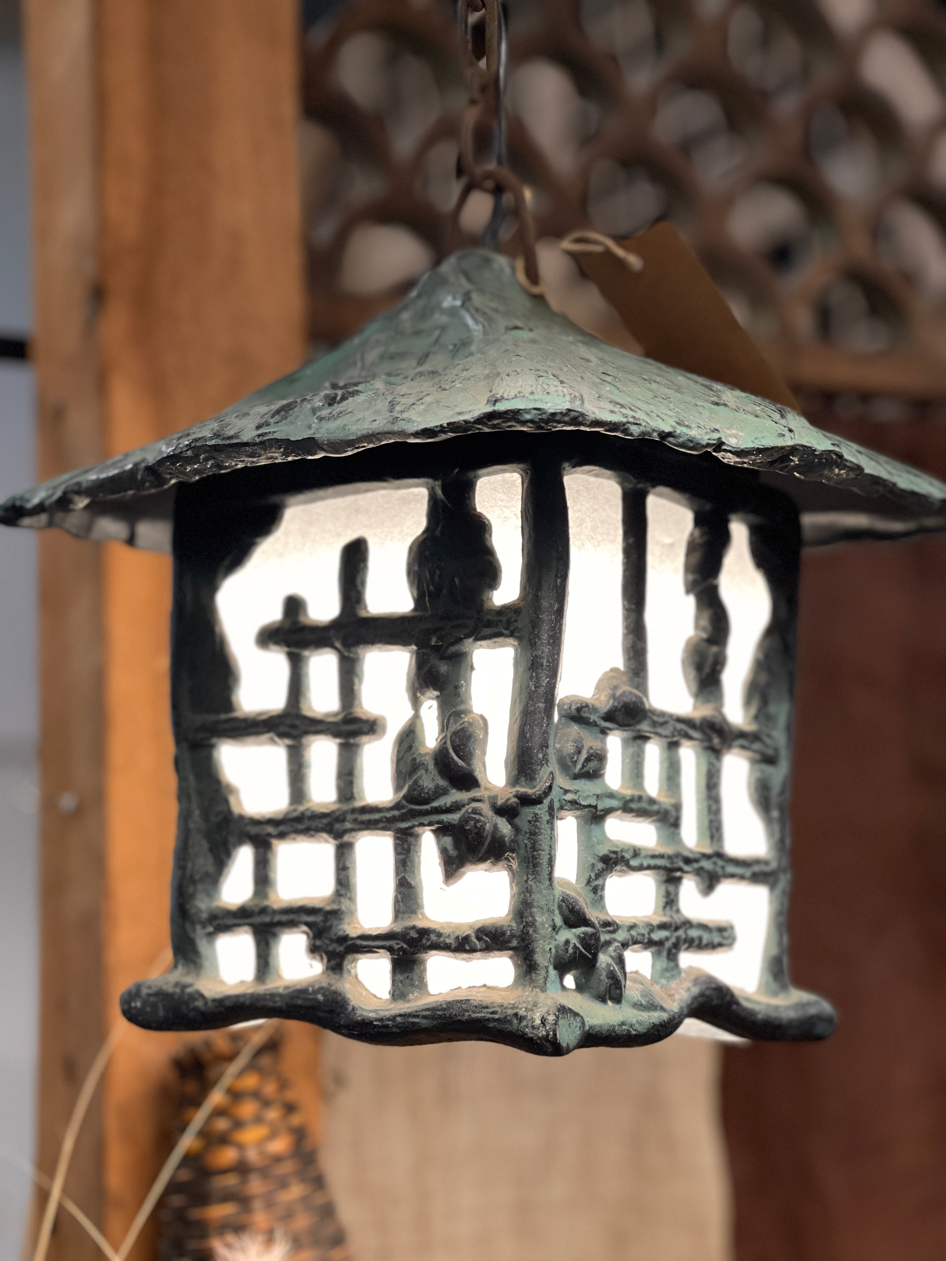 Japanese Iron Lantern