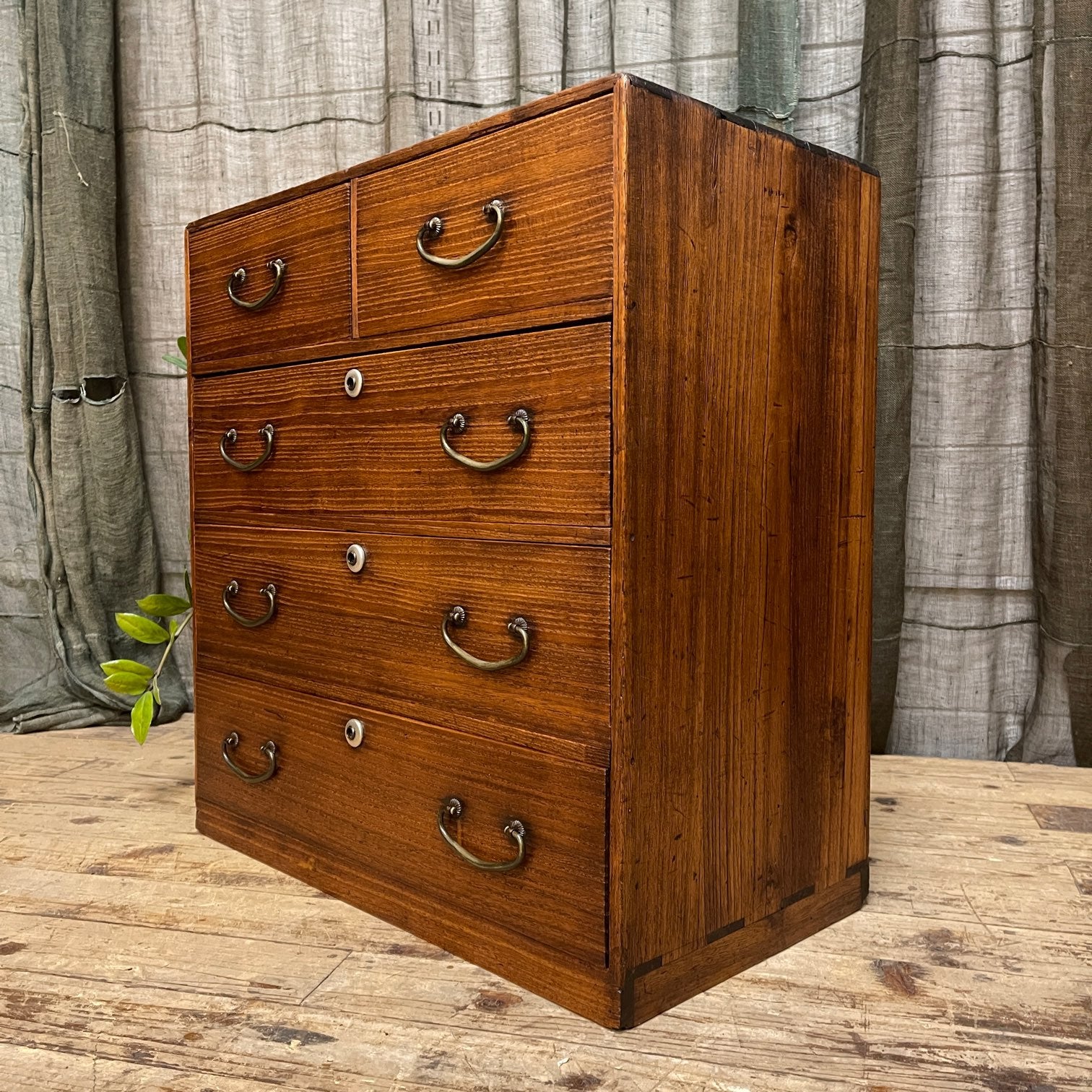 Ko Dansu, Japanese Side Cabinet - Paulownia | Midcentury