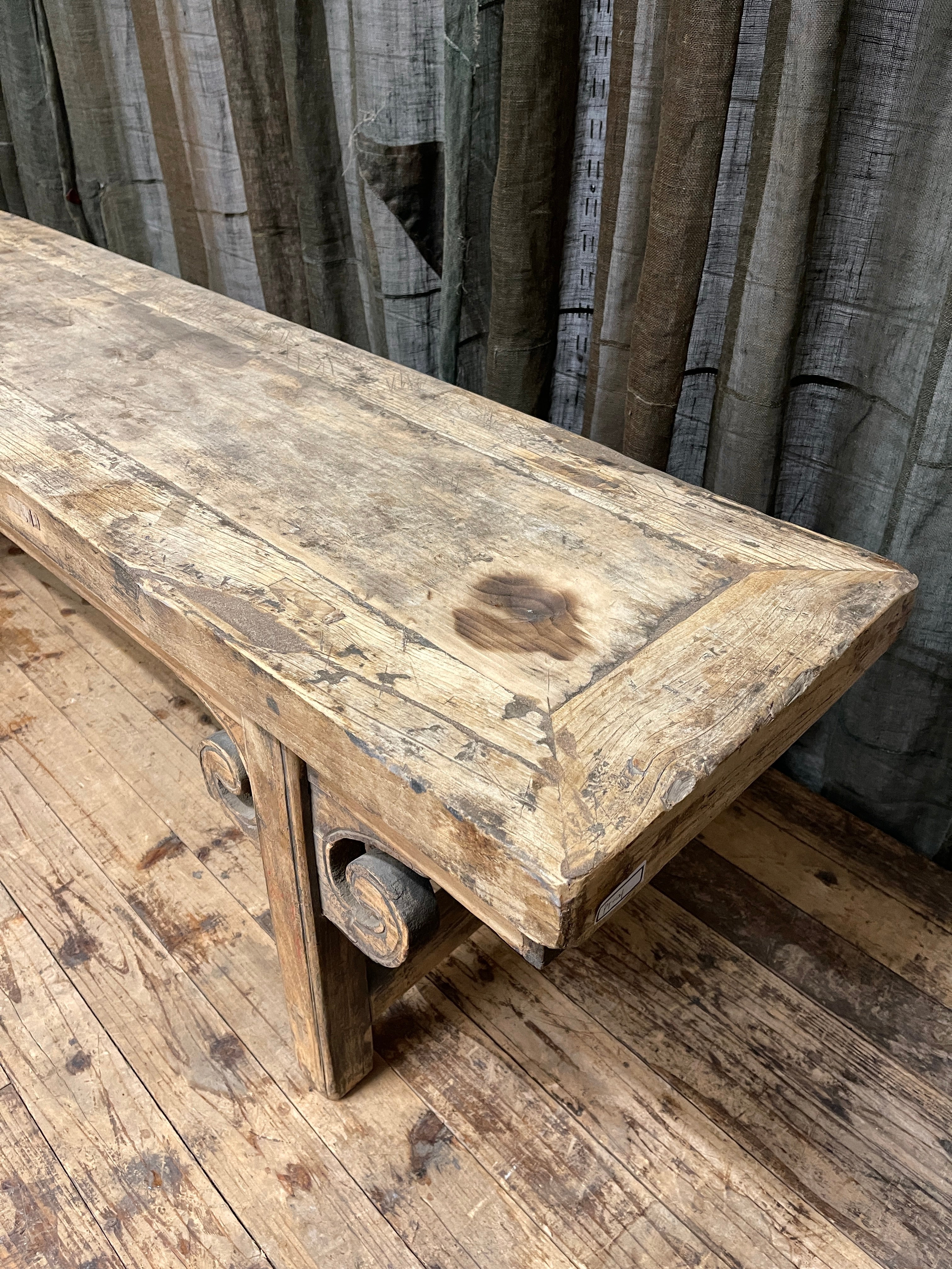 Antique Chinese Bench - Late 19th Century