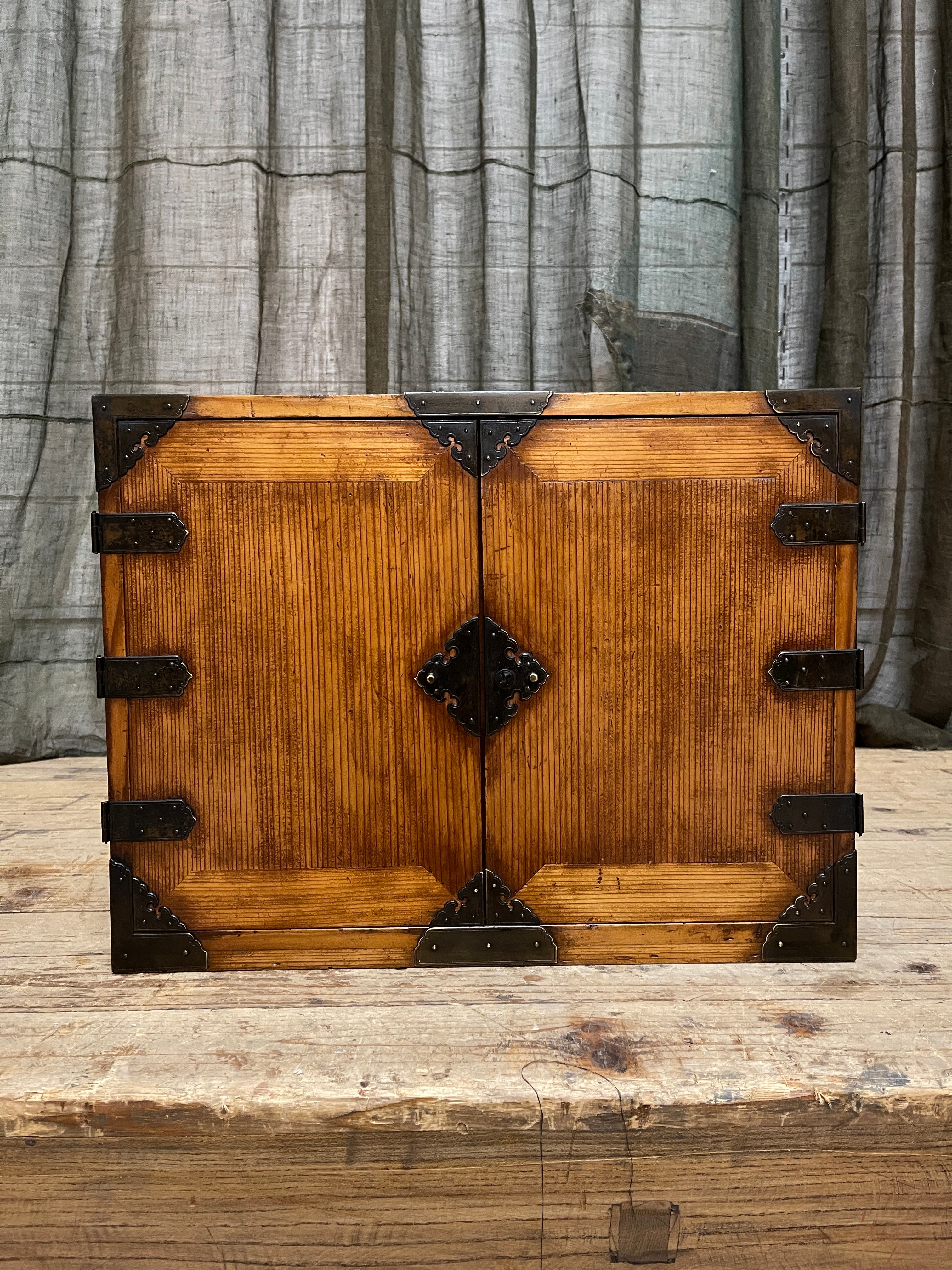 Japanese Document Chest - Cedar | Taisho