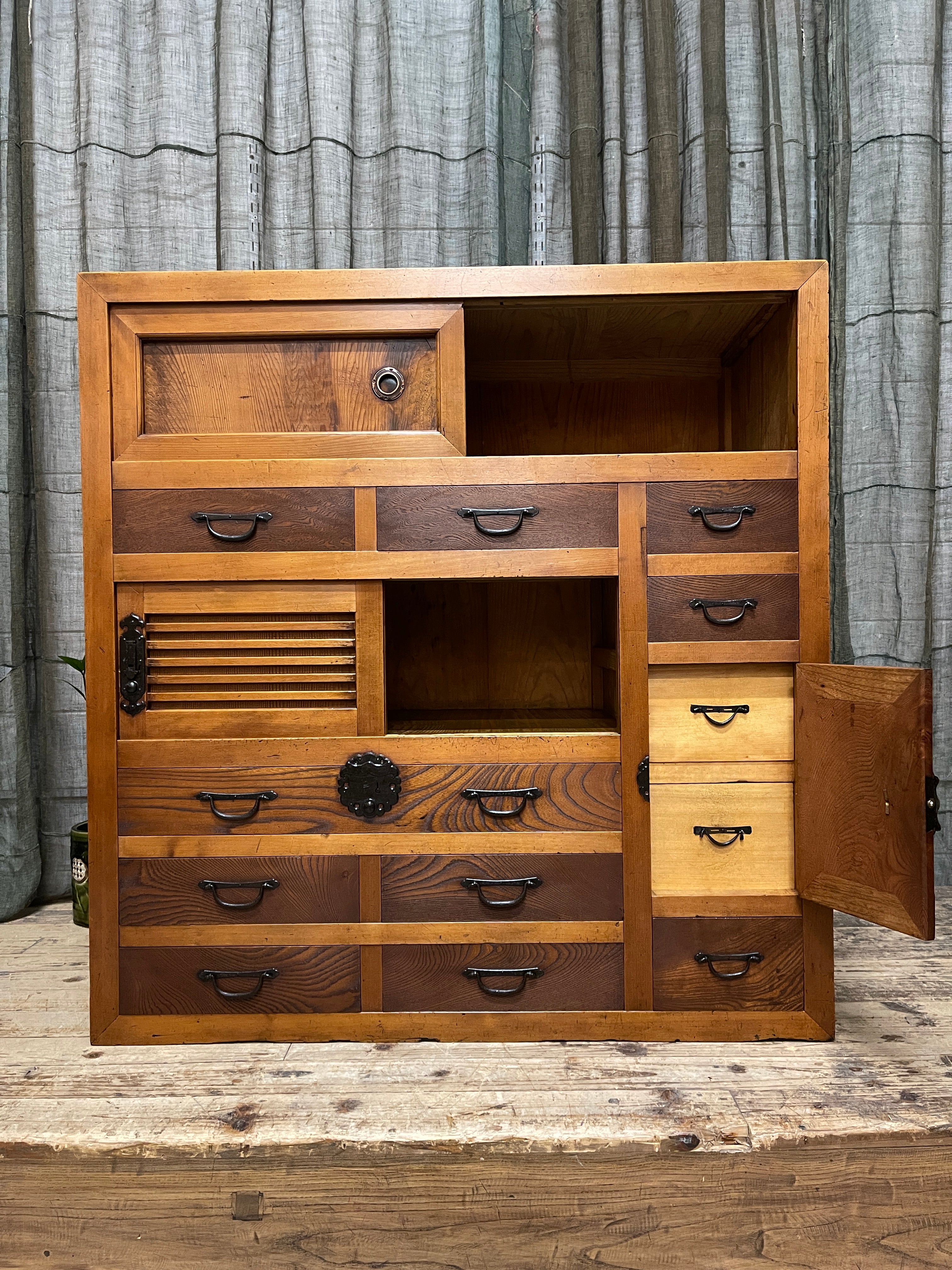 Japanese Choba Dansu, Merchant’s Chest – Elm & Cedar | Meiji