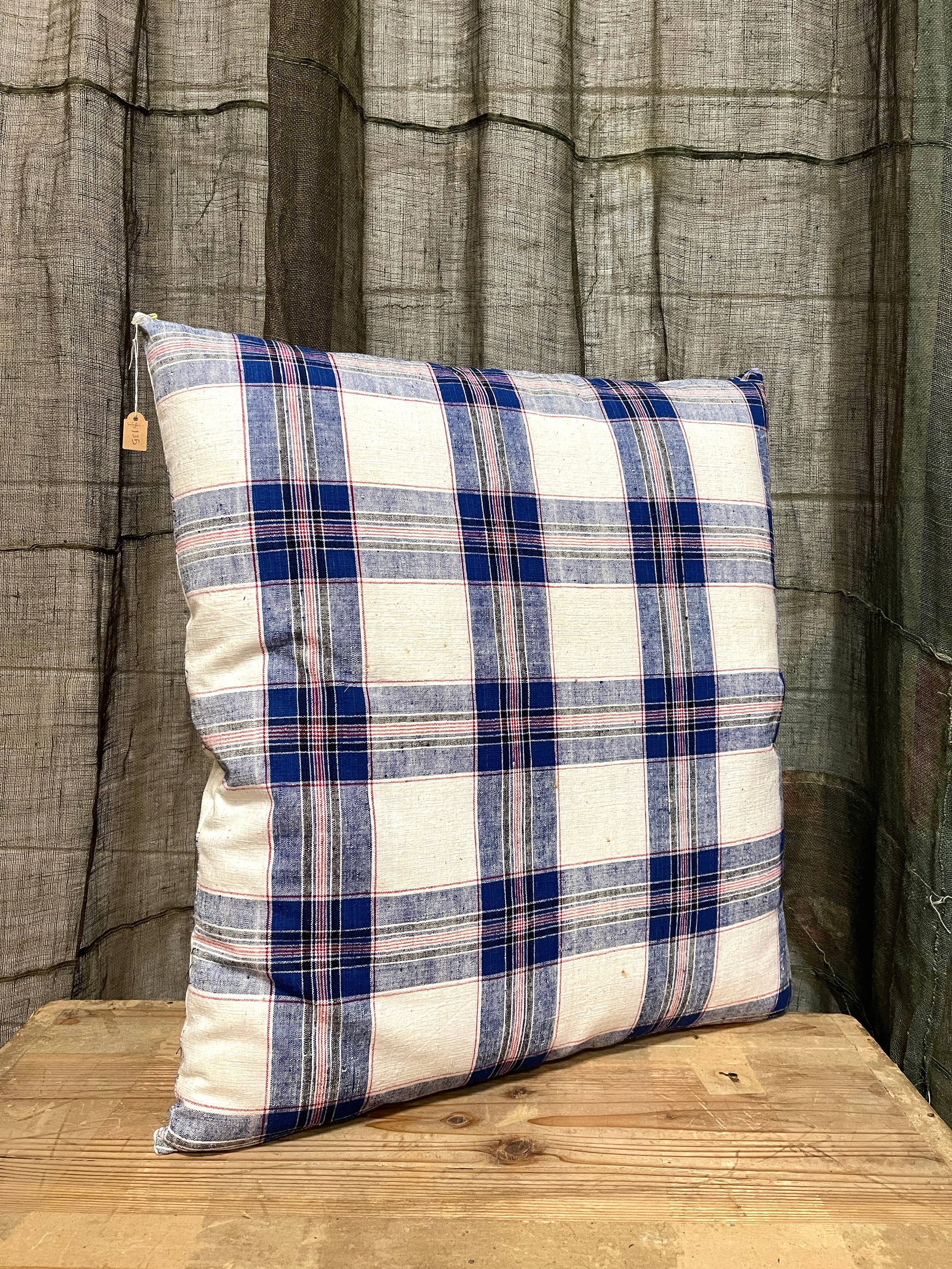 Japanese Floor Cushions Covered with Cotton Fabric
