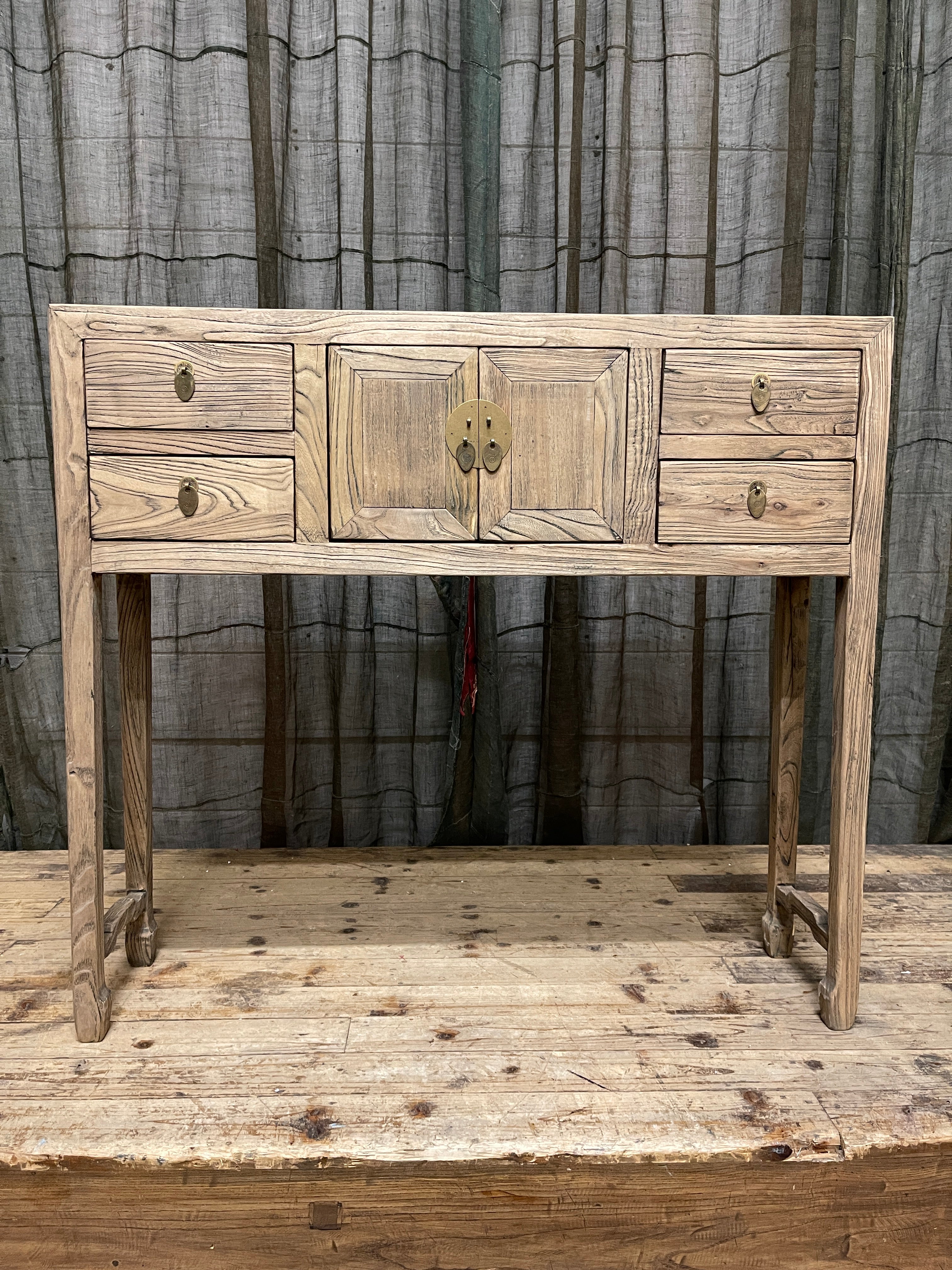 Provincial Style Chinese Hall Table | Elm