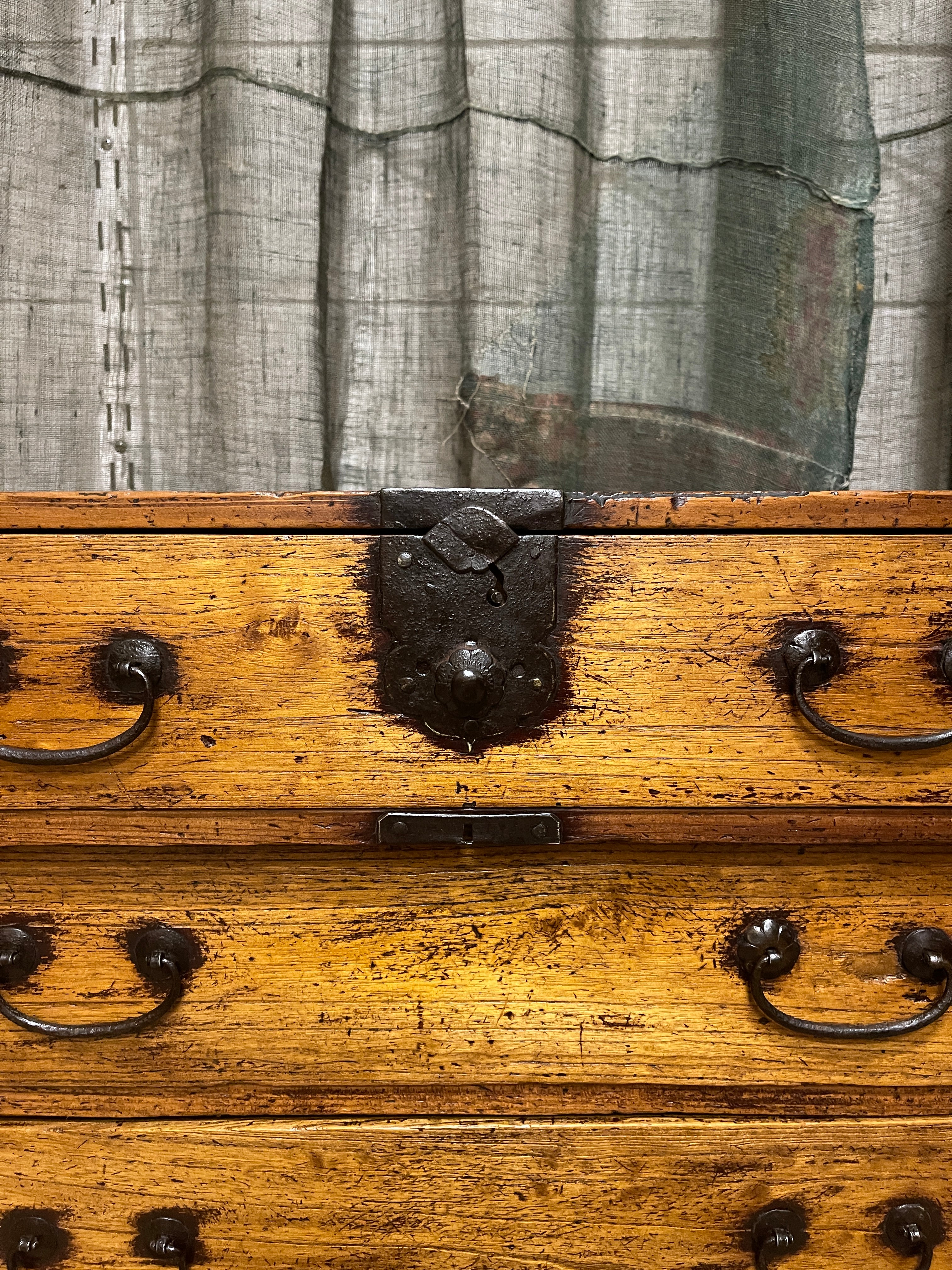 Ko Dansu, Japanese Side Cabinet - Paulownia | Meiji, c.1870