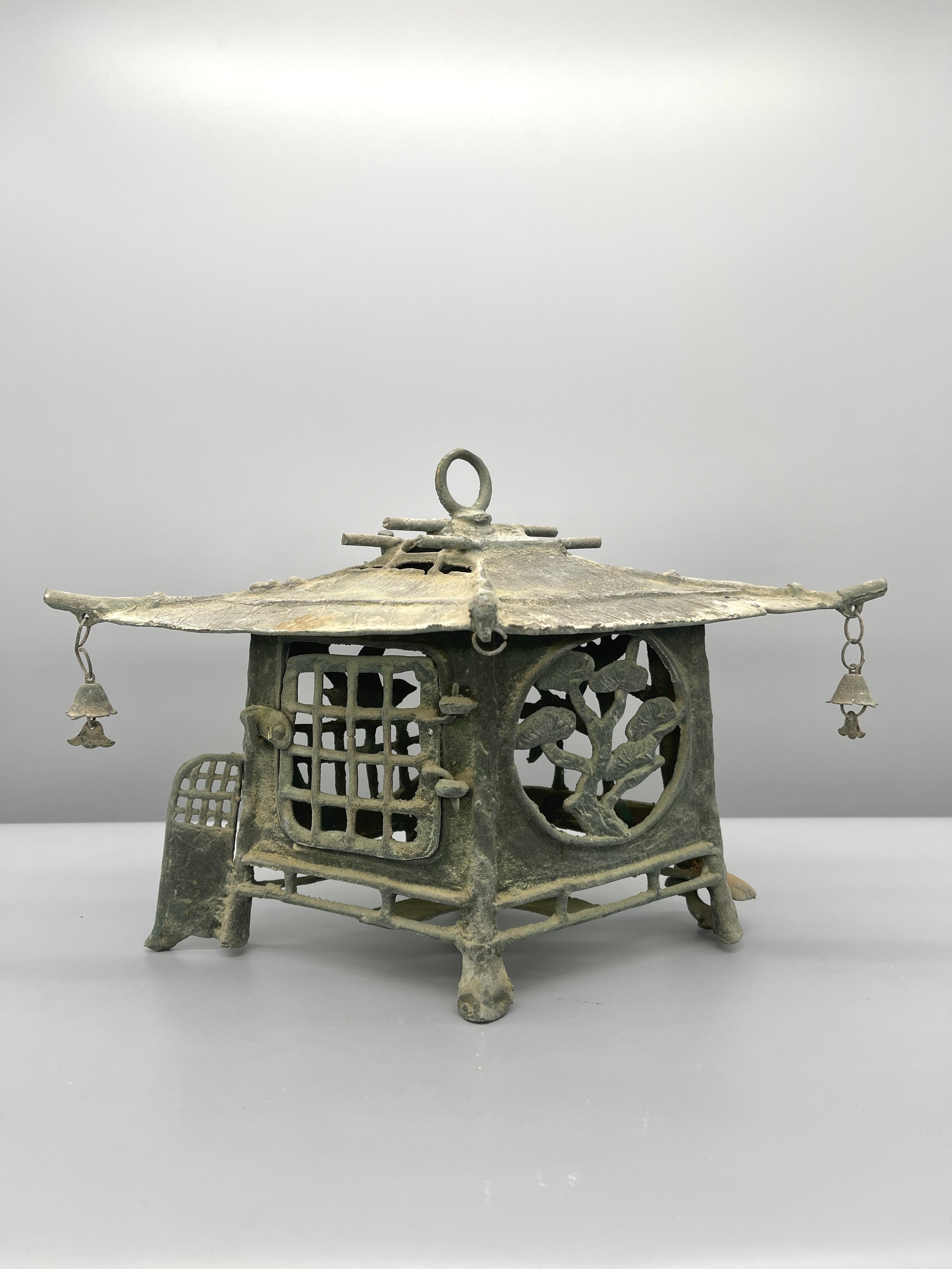 Japanese Cast Bronze Garden Lantern - Toro | Taisho