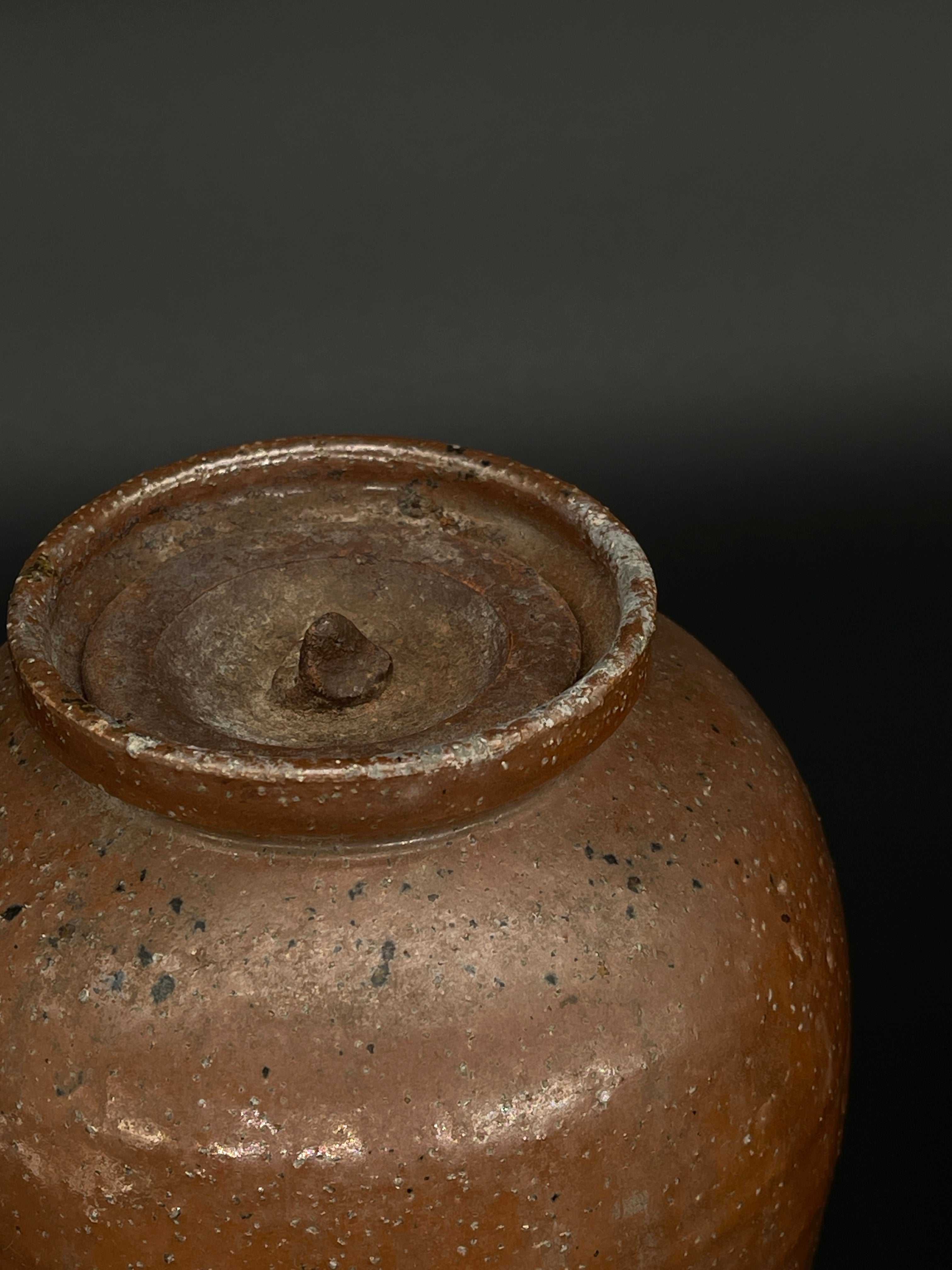 Small Antique Japanese Tea Jars