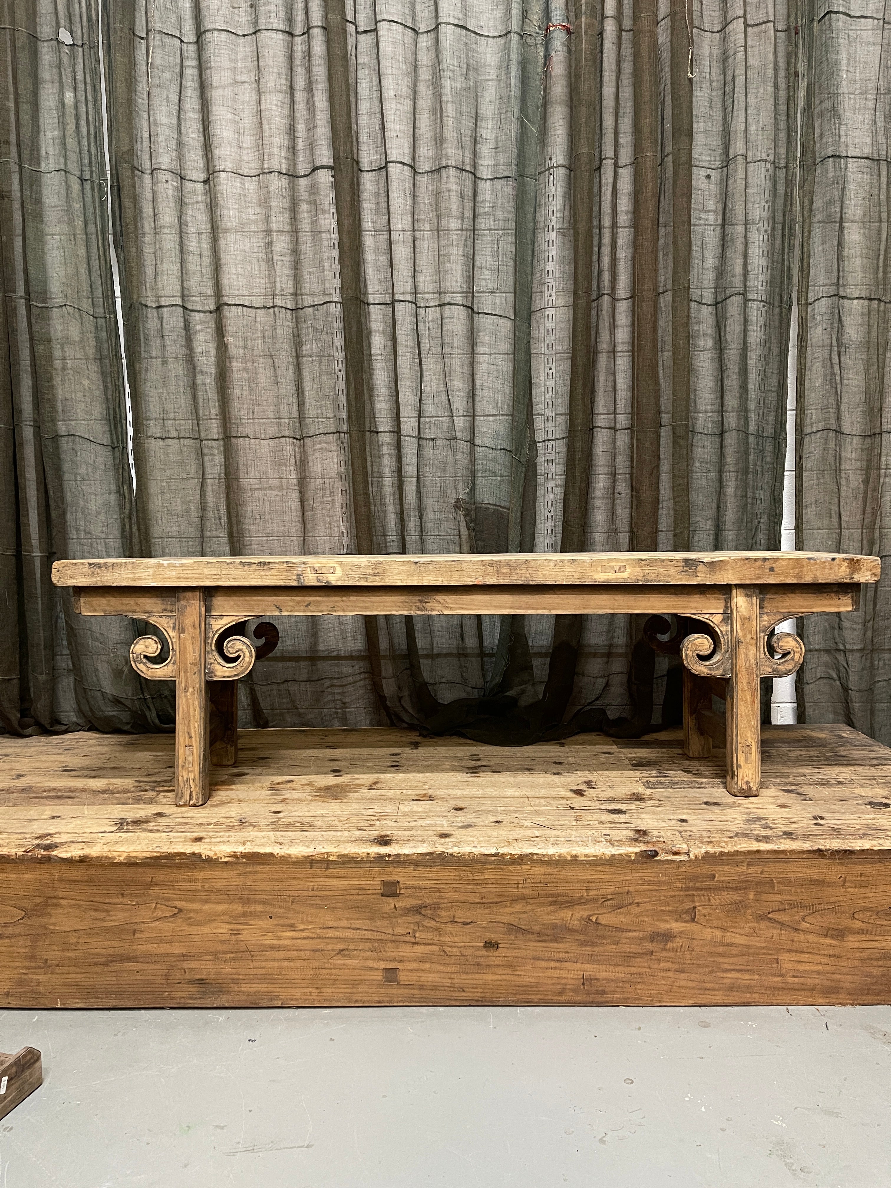 Antique Chinese Bench - Late 19th Century