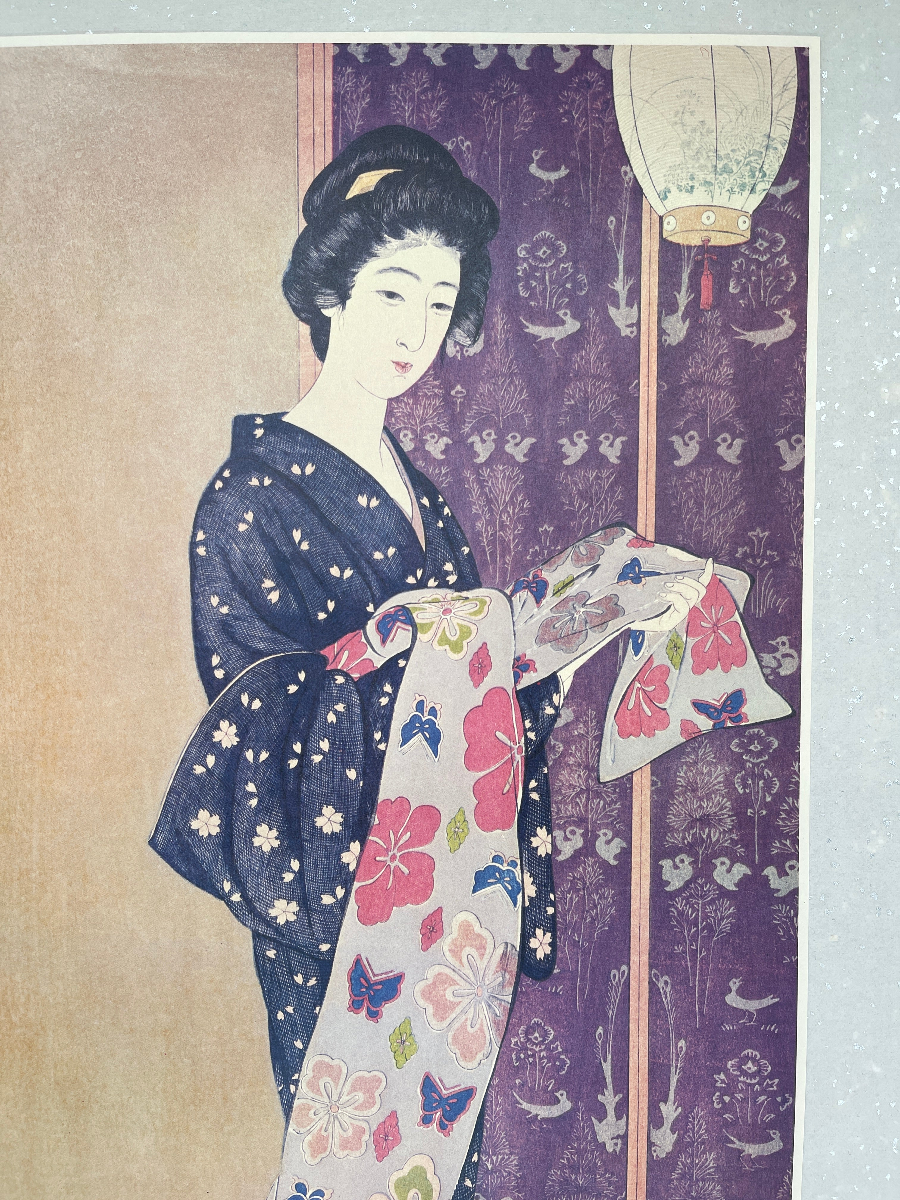 Japanese Woodblock Print By Goyo Hashiguchi