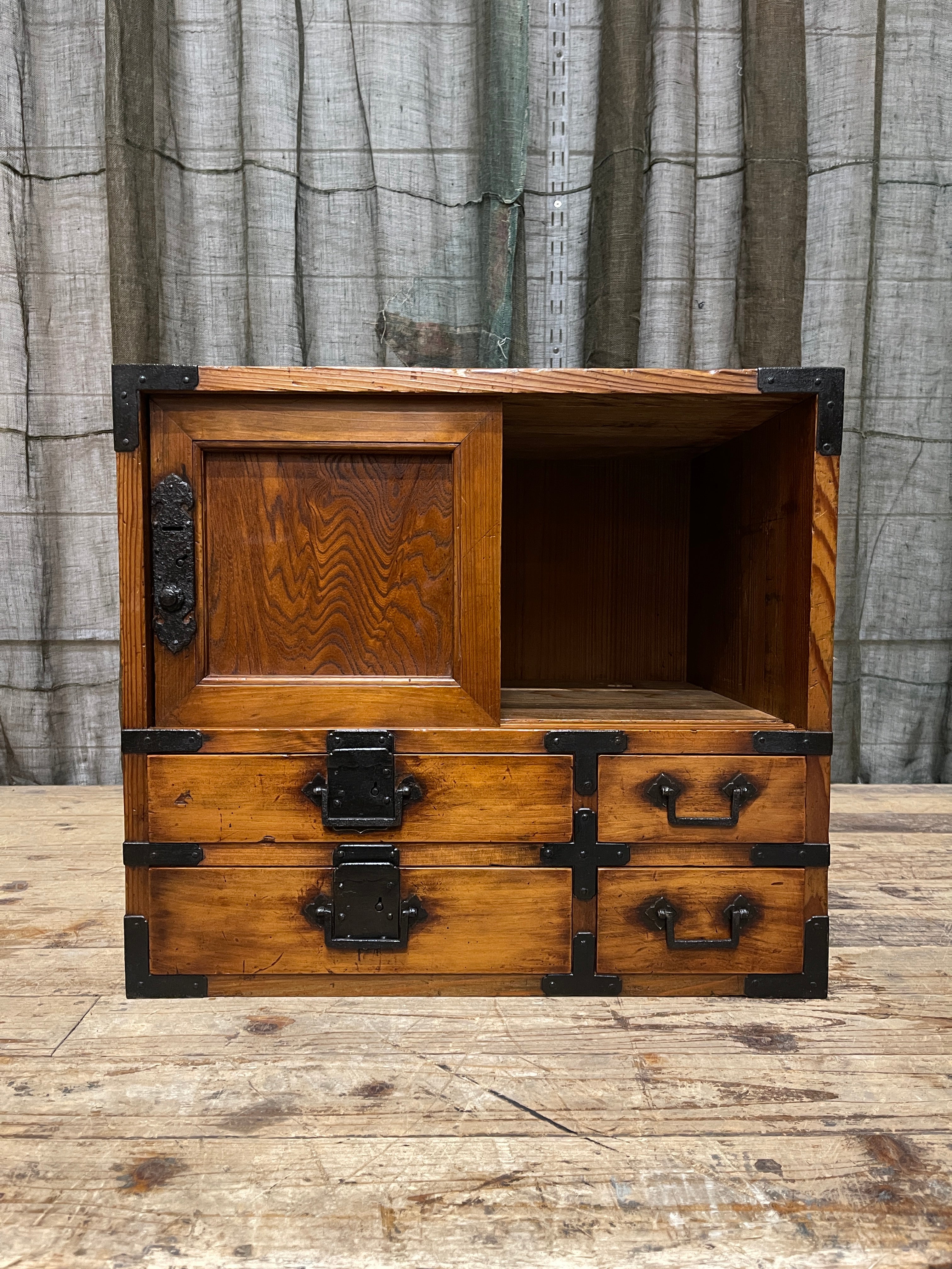 Ko Dansu, Japanese Side Cabinet - Cedar & Elm | Meiji