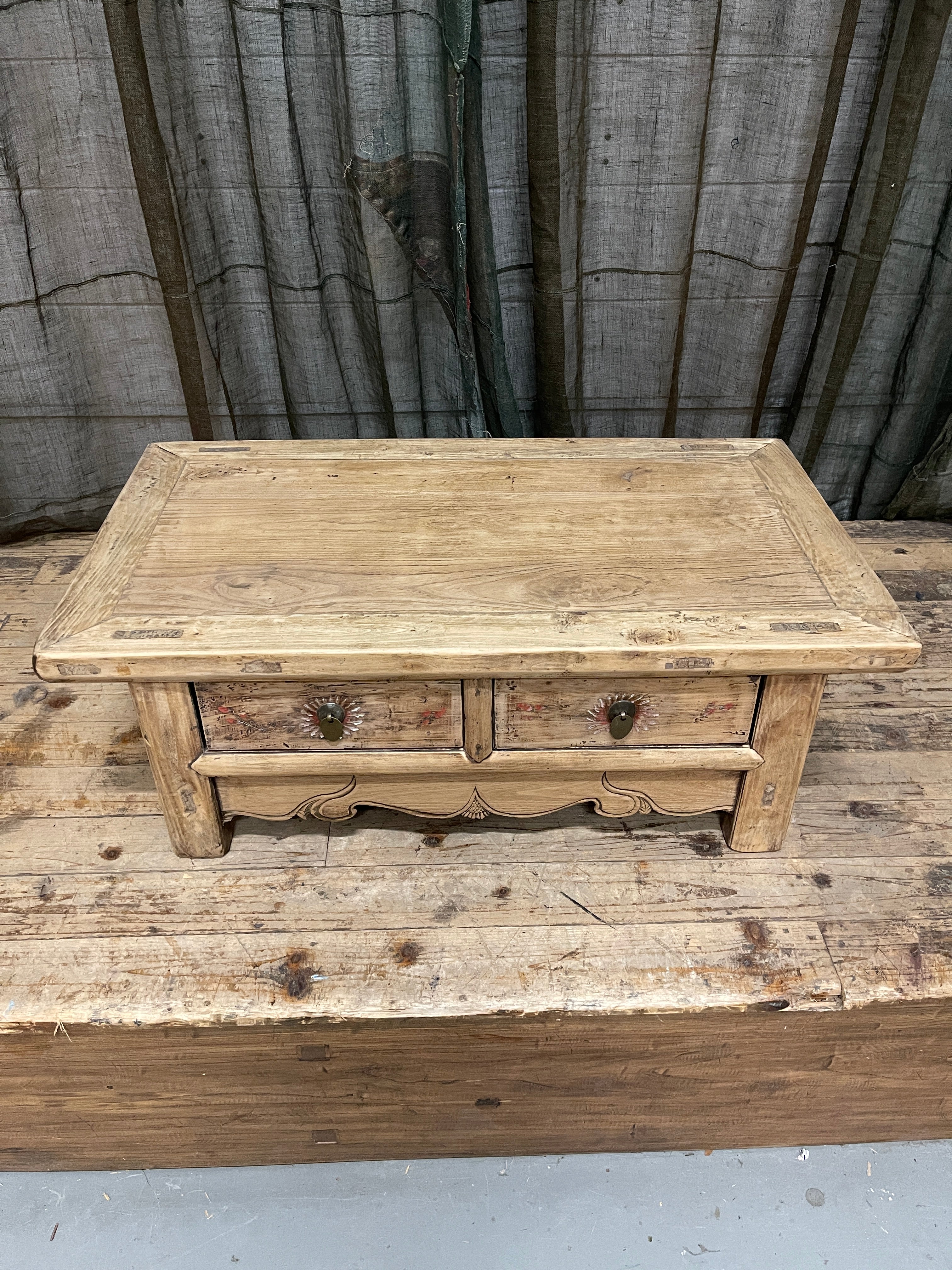 Provincial Chinese Low Table | Elm