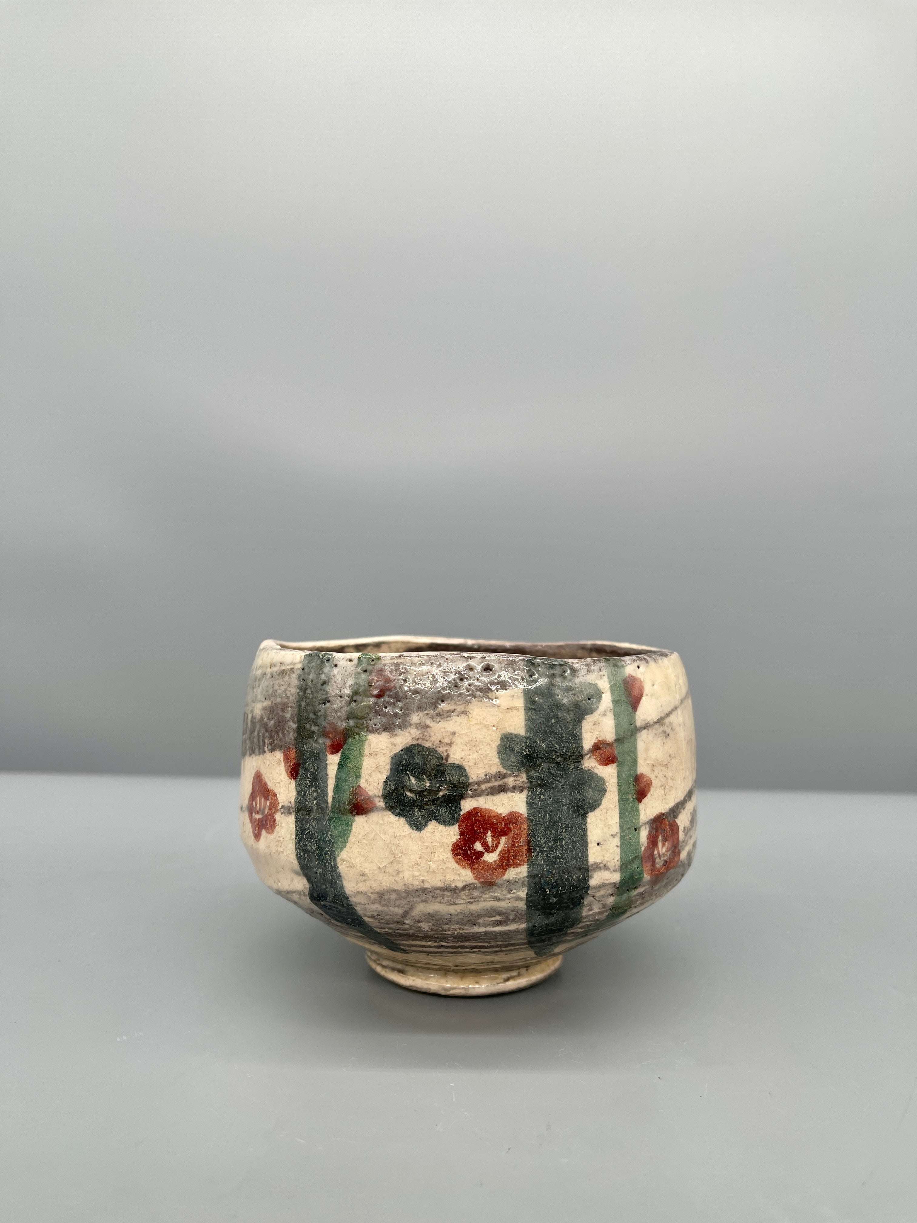 Japanese Chawan, Tea Bowl - Kiyomizu Ware