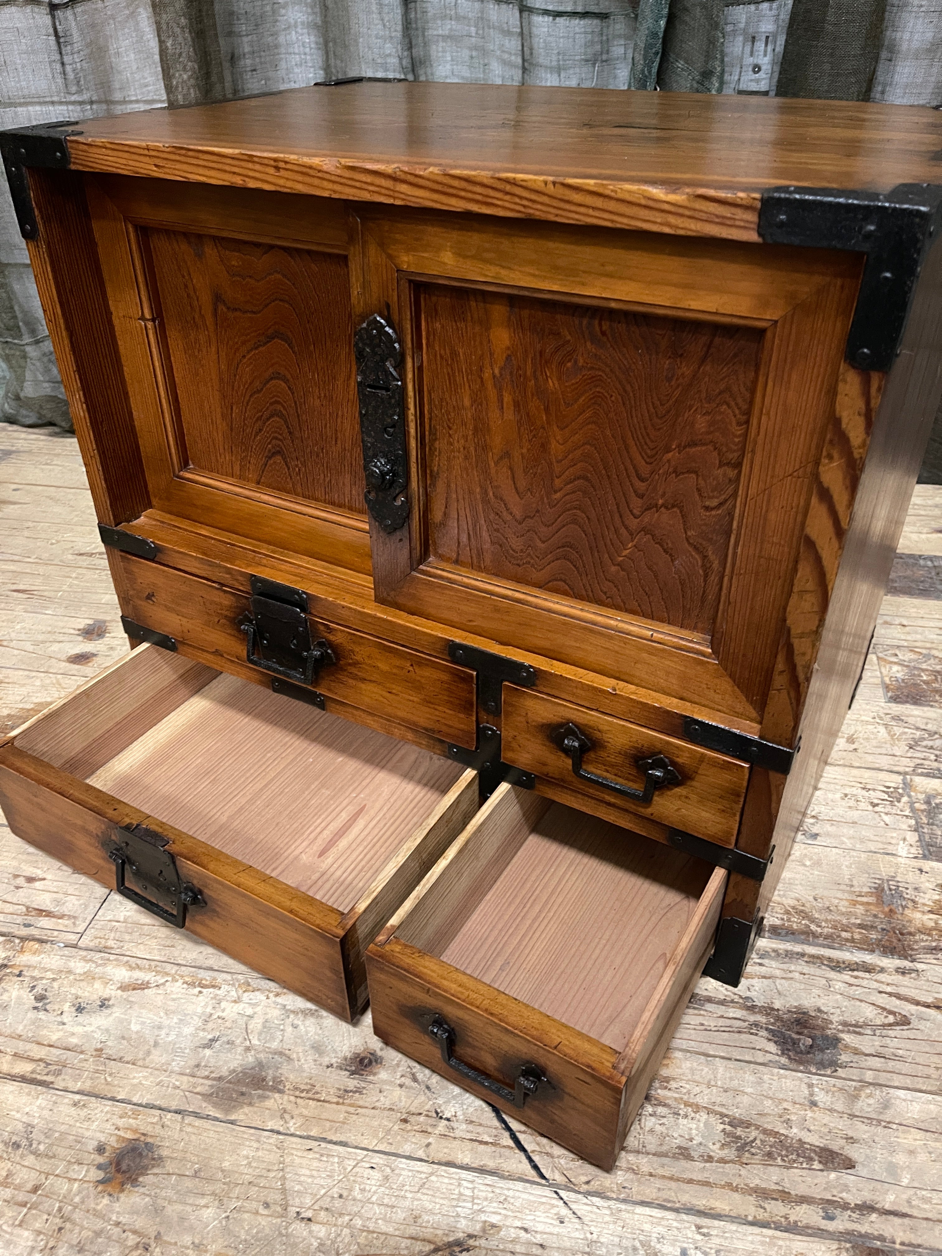 Ko Dansu, Japanese Side Cabinet - Cedar & Elm | Meiji