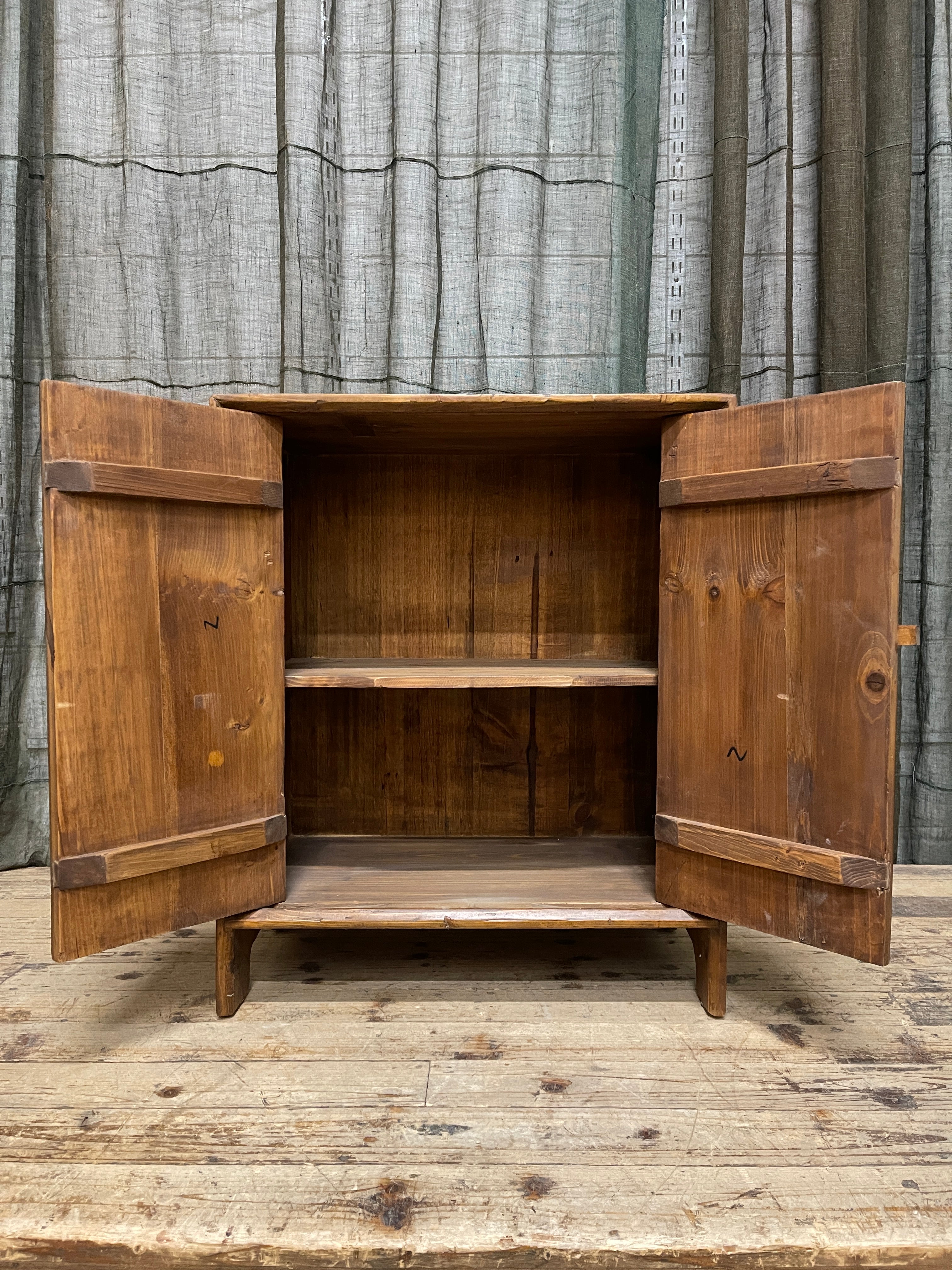 Provincial Style Chinese Recycled Timber Side Cabinet