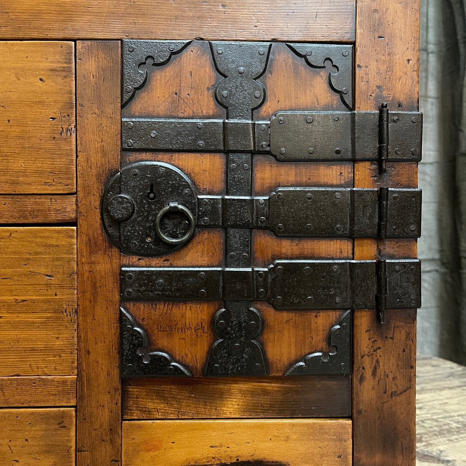 Japanese Choba Dansu, Merchant’s Chest – Cedar & Cypress | Meiji