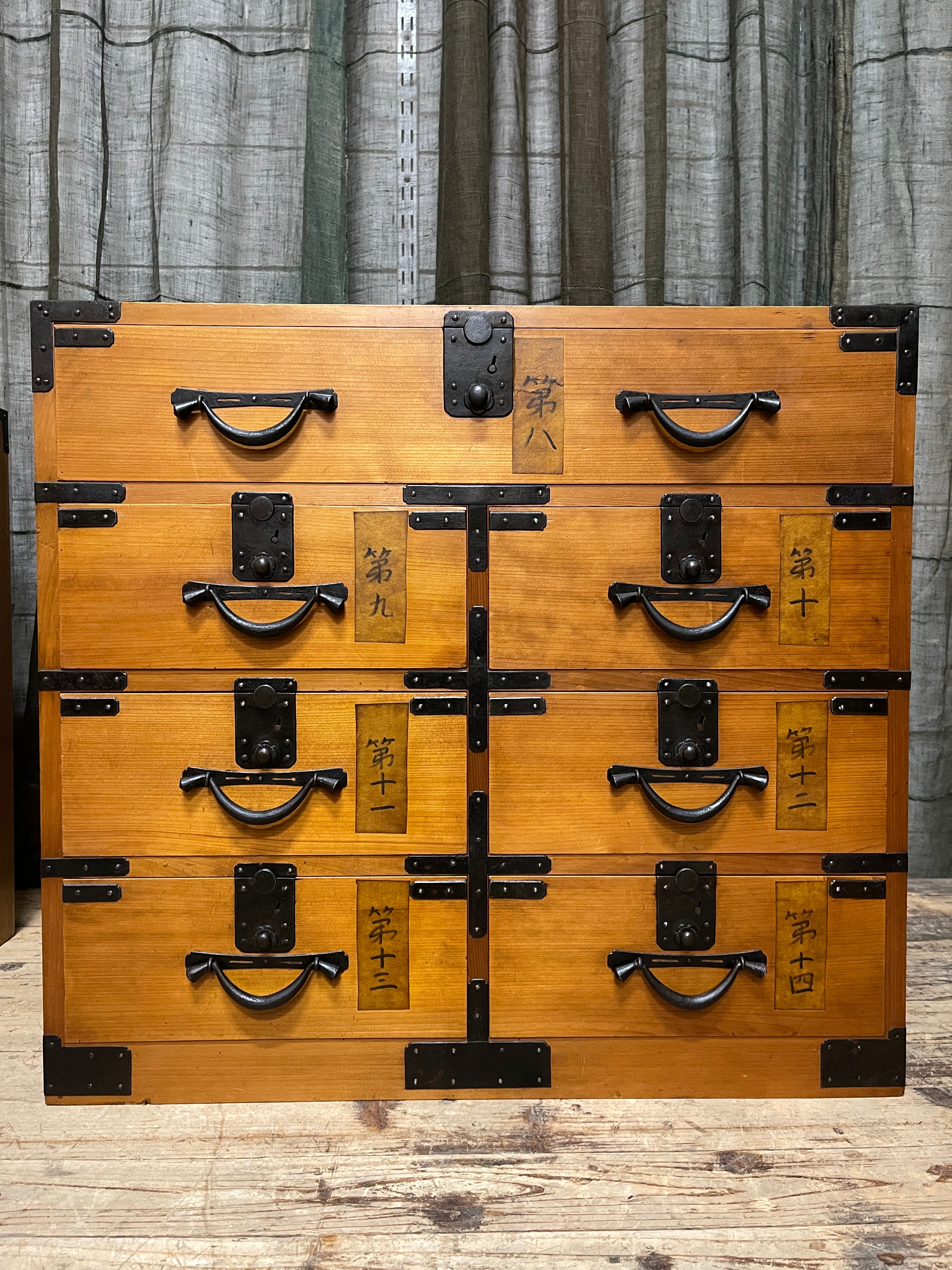 Japanese Storage Cabinet - Cypress | Taisho