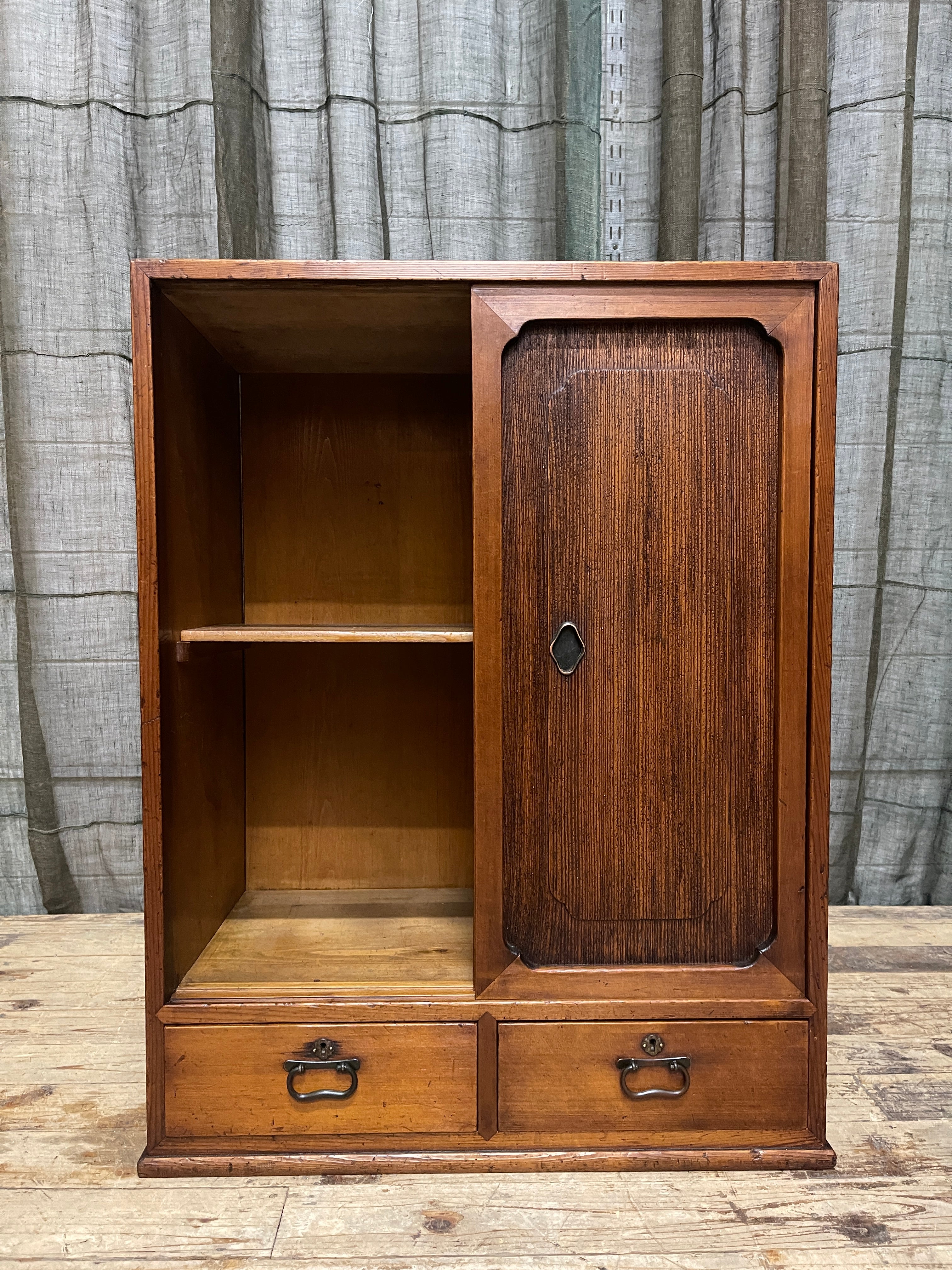 Japanese Storage Cabinet - Cypress & Cedar | Meiji