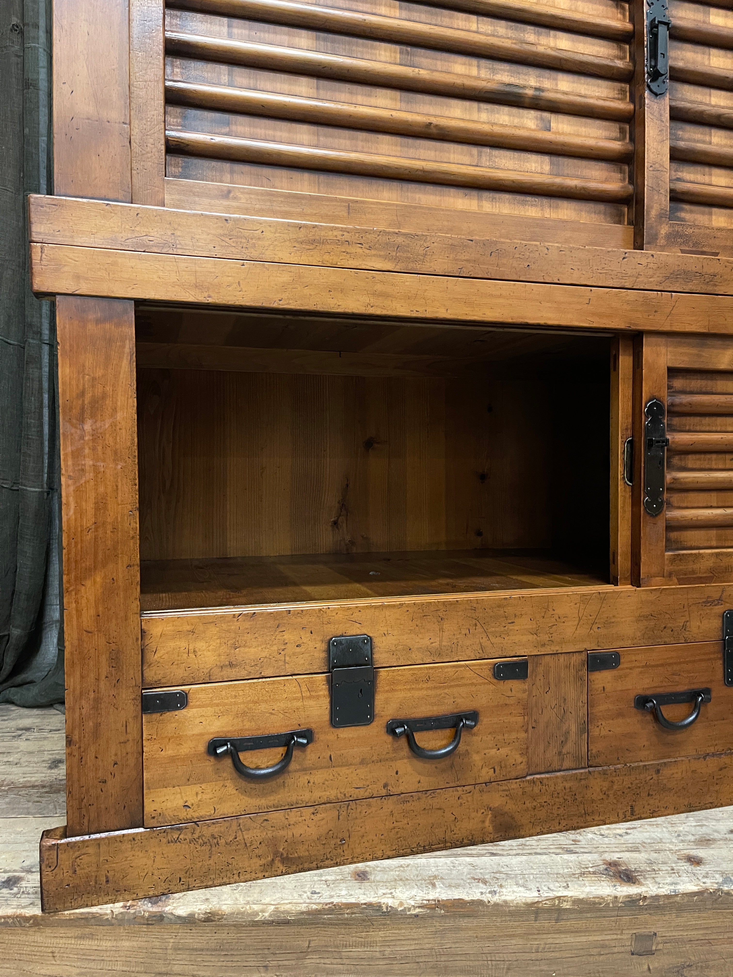 Japanese Storage Cabinet - Cedar & Cypress | Meiji