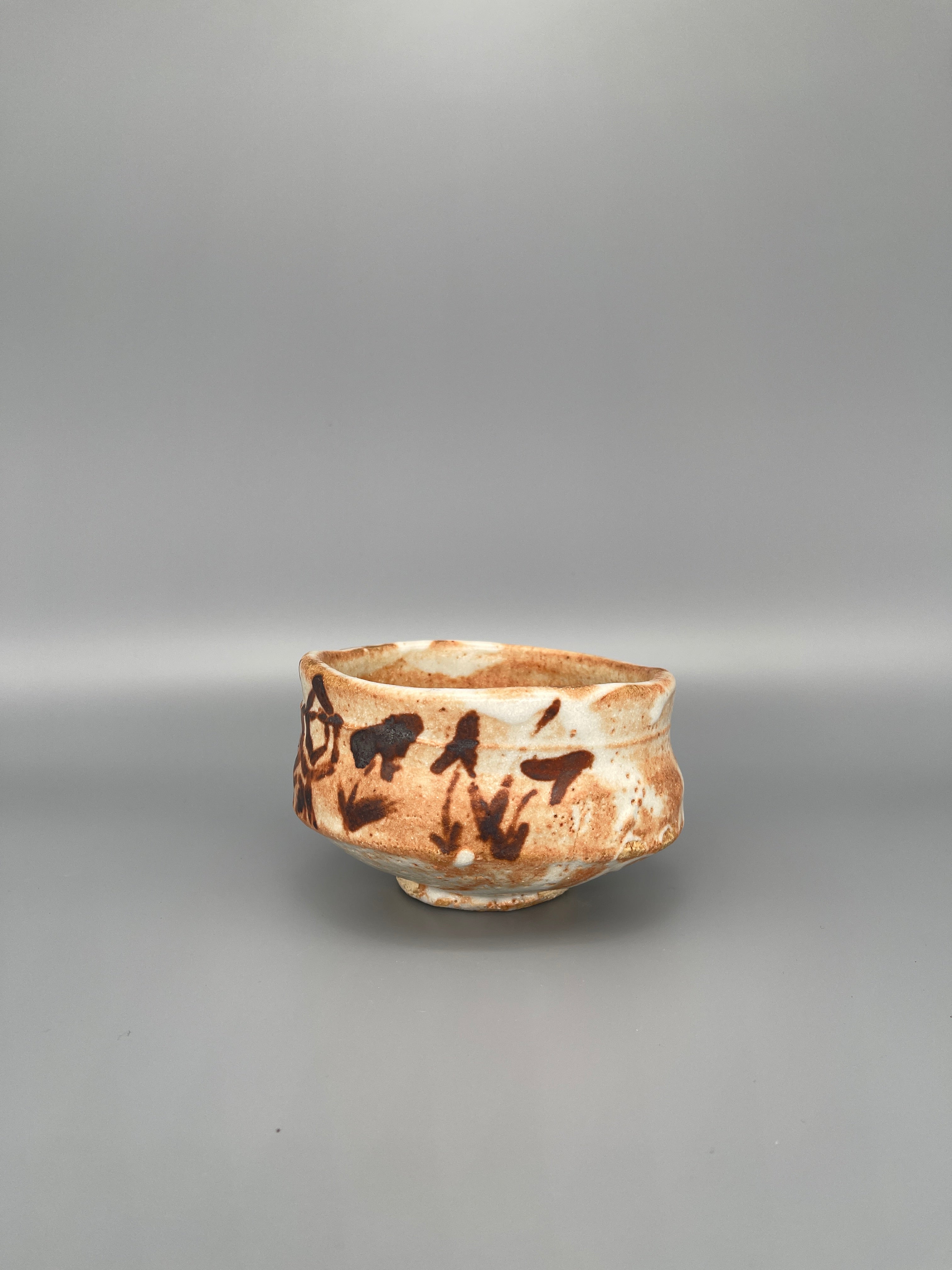 Japanese Chawan, Tea Bowl, Shino Ware