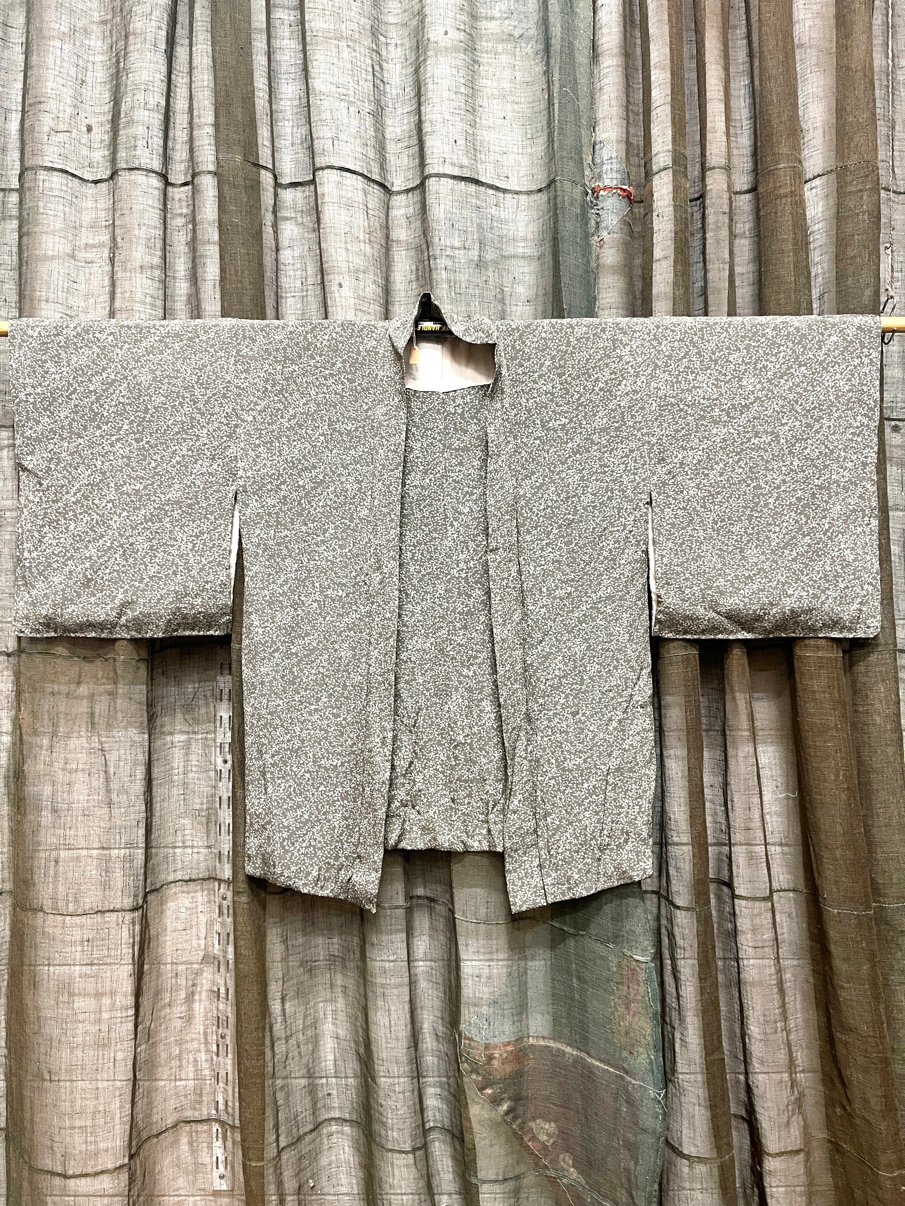 Japanese Haori-Kimono Jacket - Soft Drape Silk