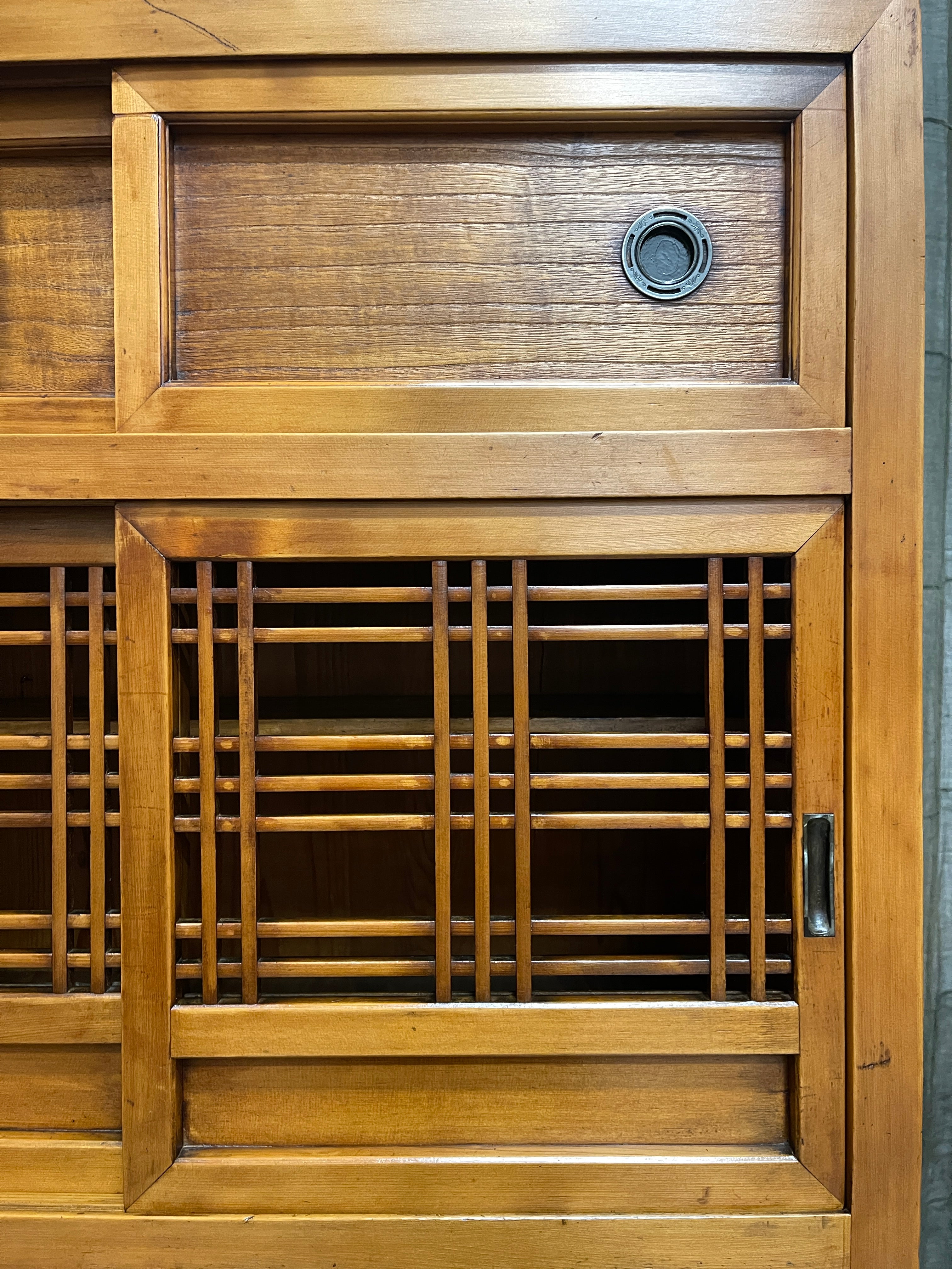 Japanese Mizuya, Kitchen Cabinet - Cedar & Cypress | Taisho, c.1915