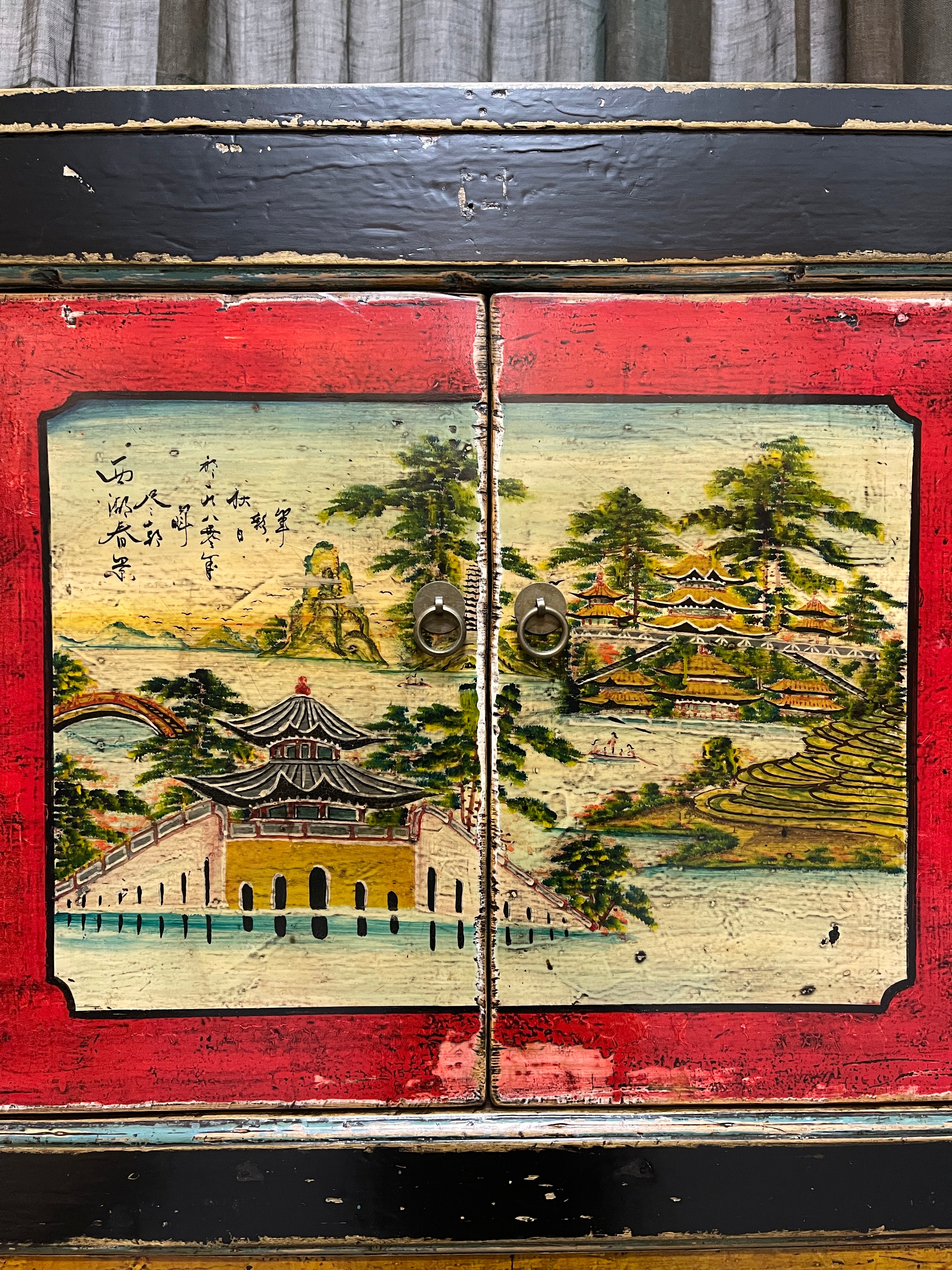 Antique Chinese Storage Cabinet From Gansu Province