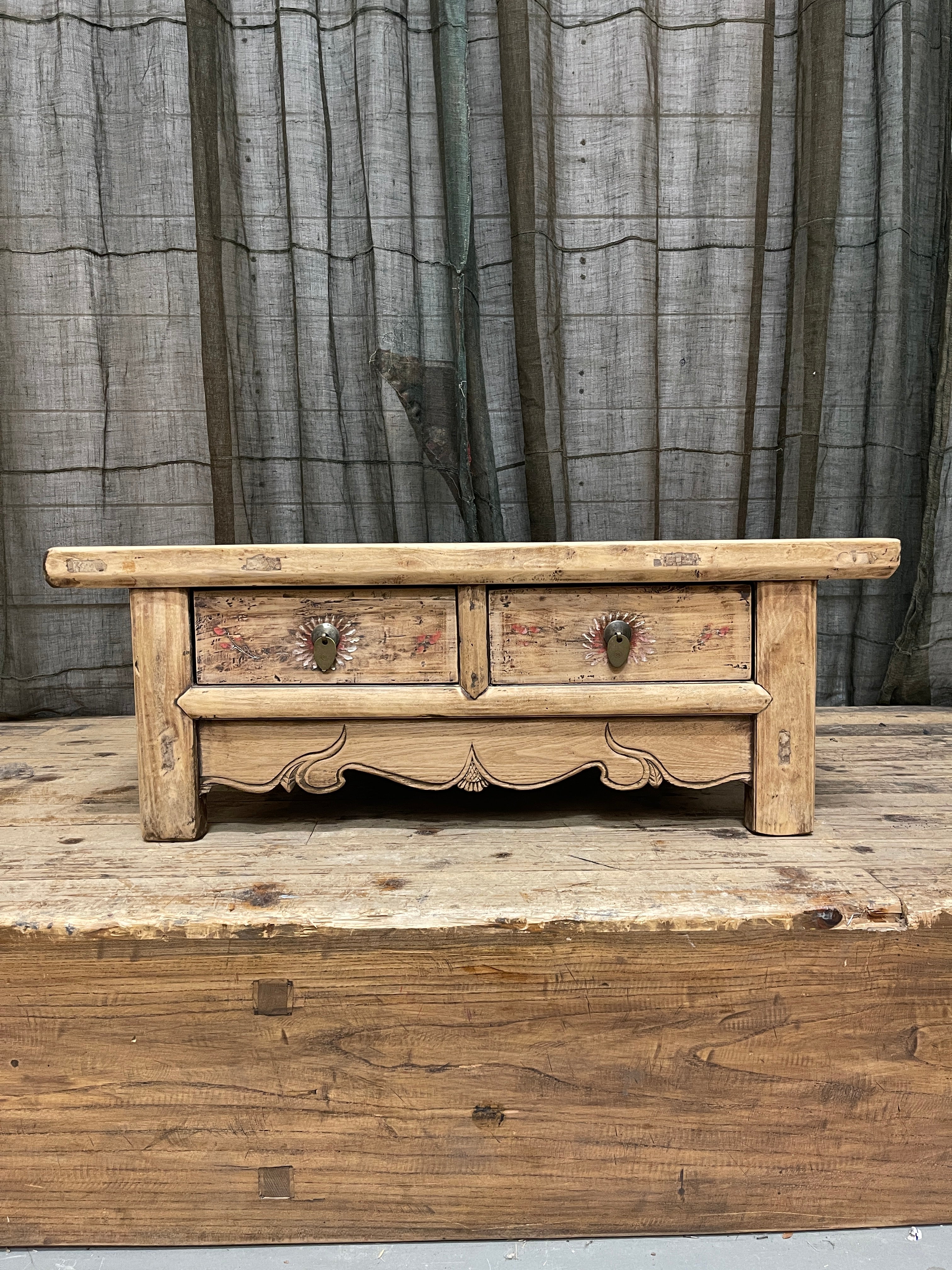 Provincial Chinese Low Table | Elm