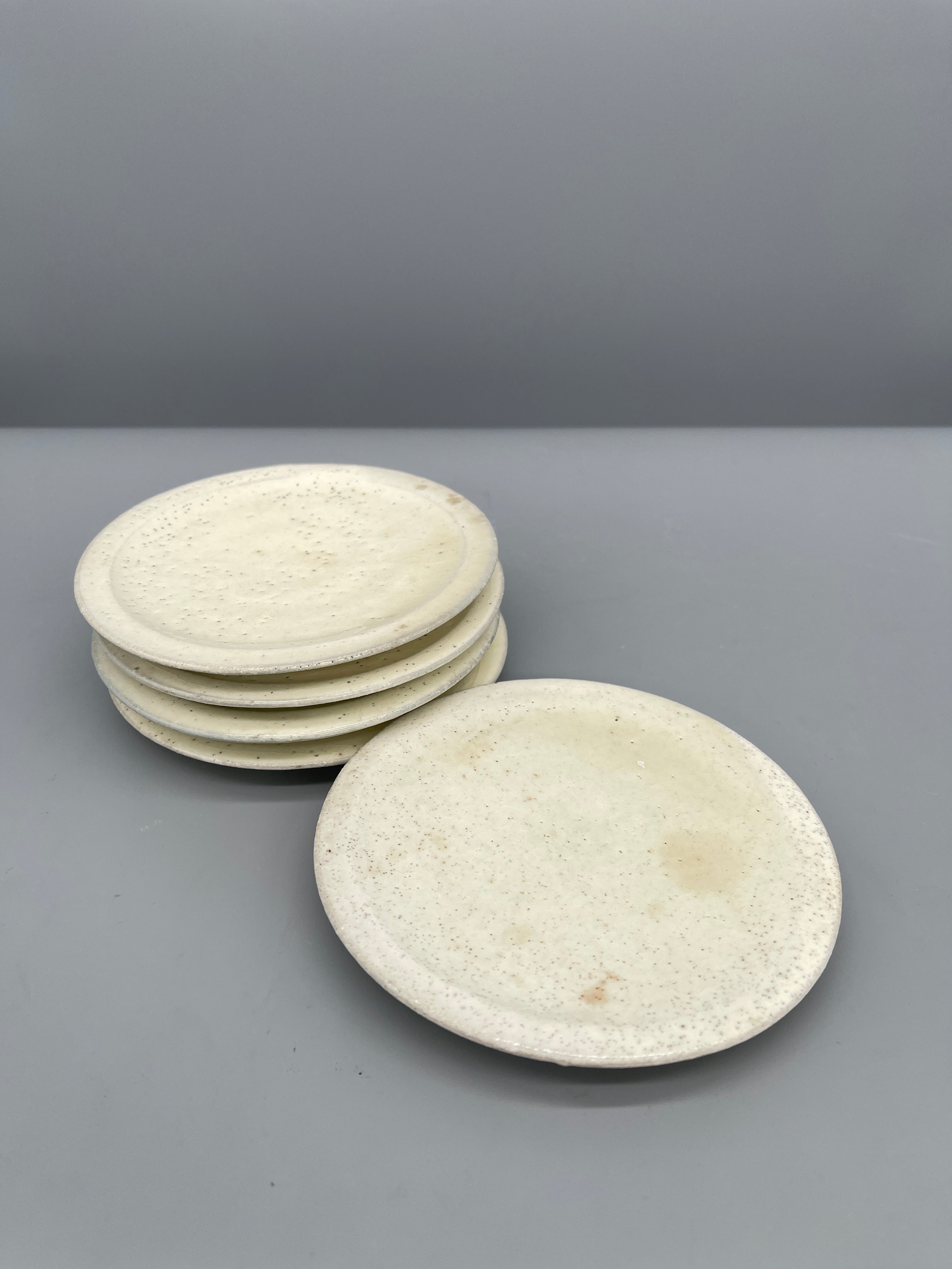 Set of Vintage Japanese Small Side Plates