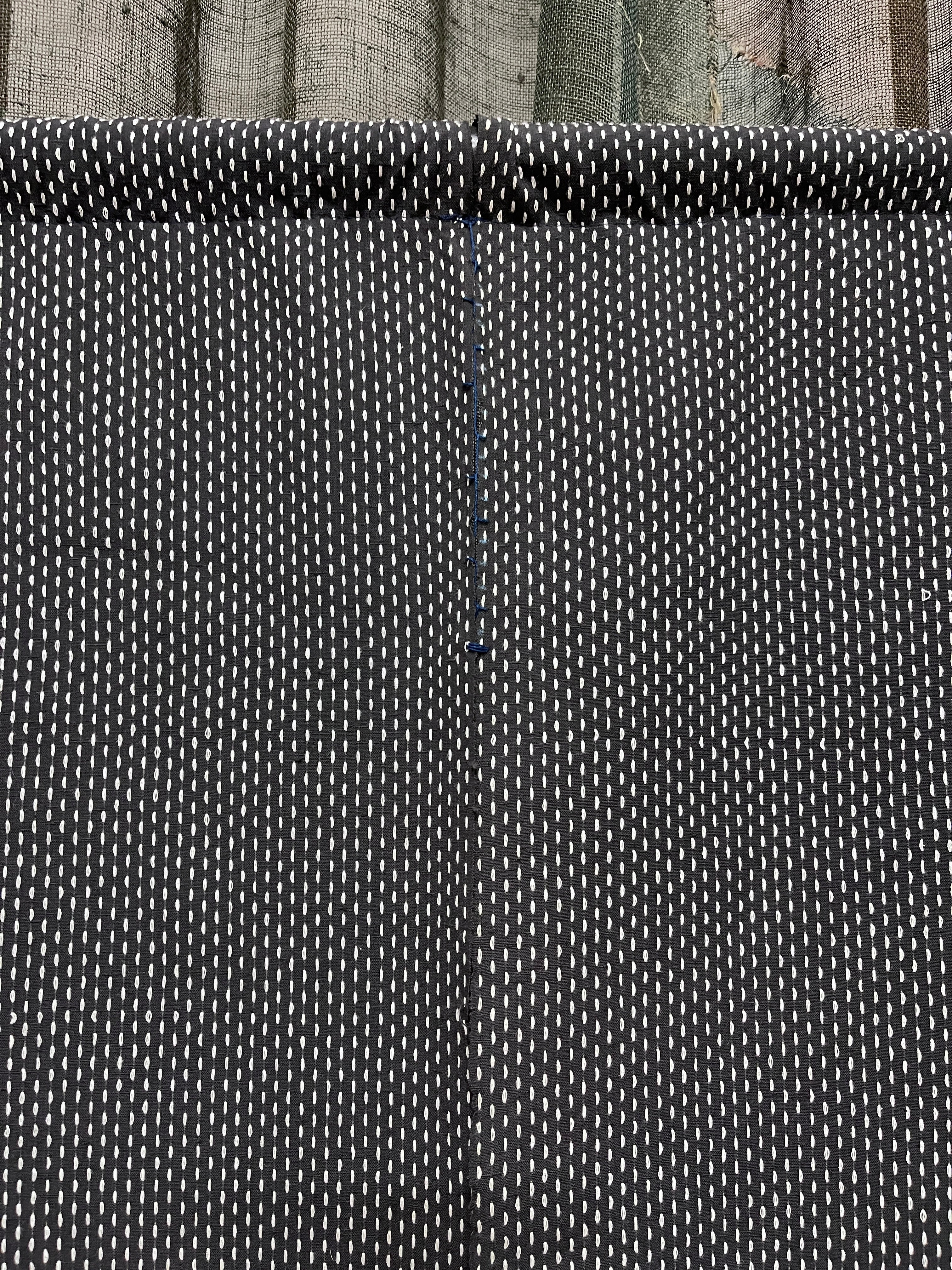 Vintage Japanese Noren - Cotton | Sashiko