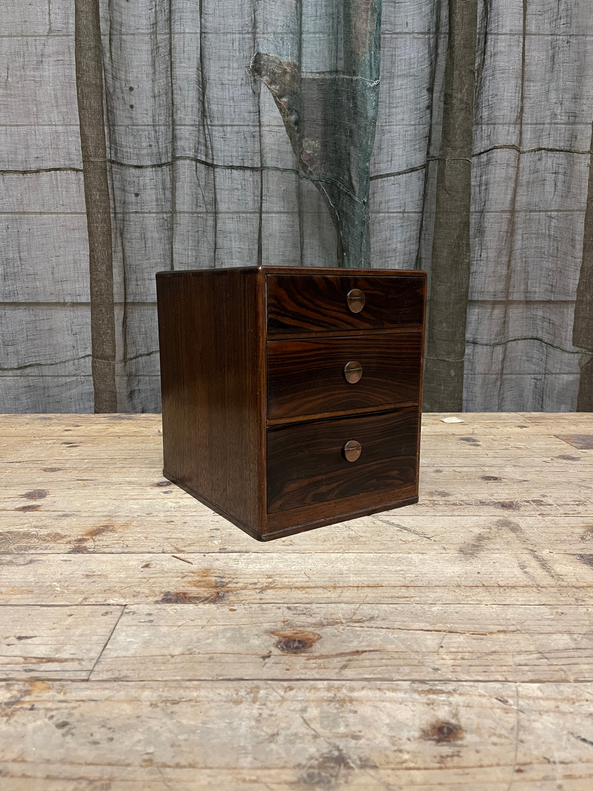 Vintage Japanese Sewing Box, Hari Bako | Showa