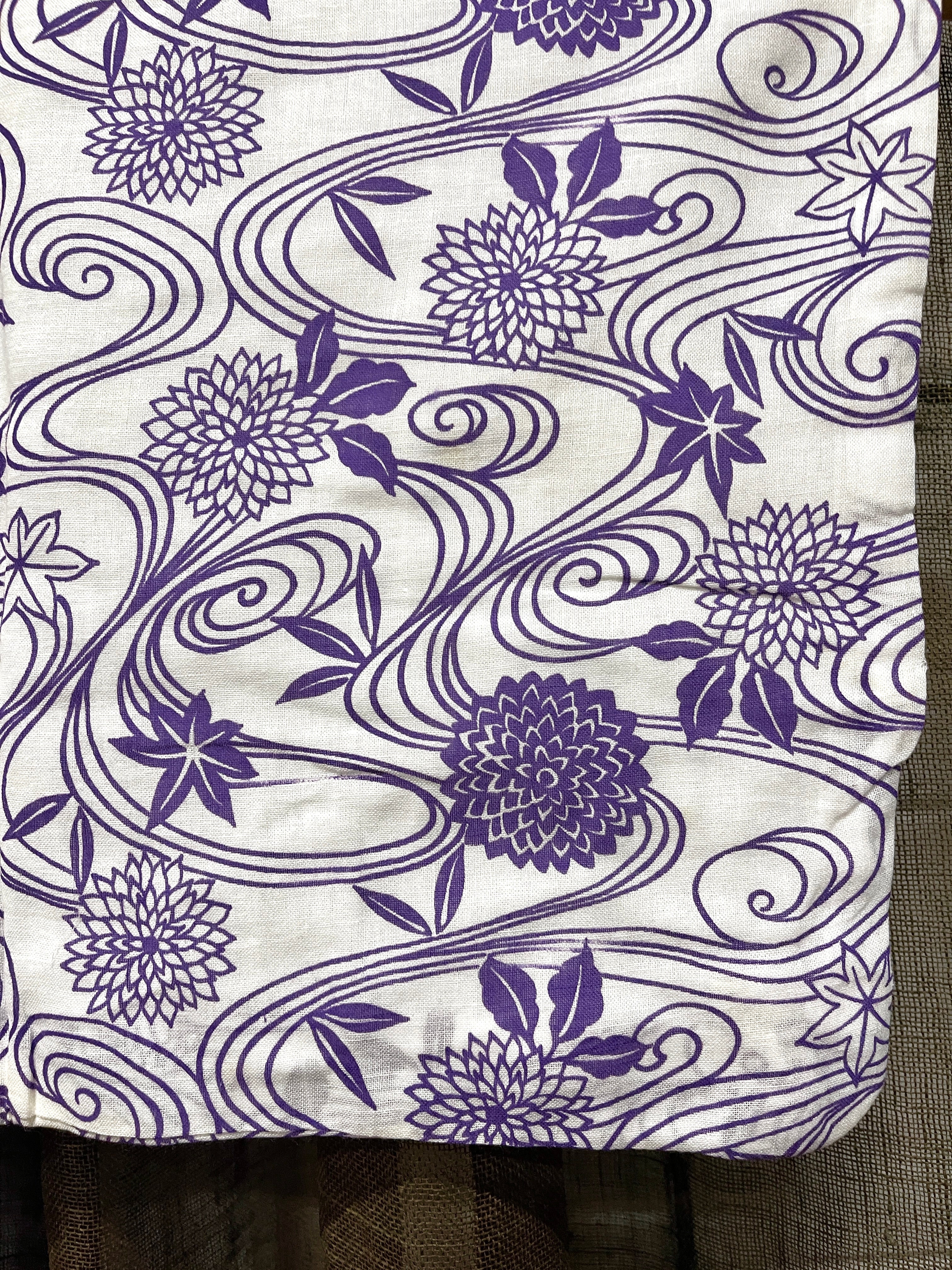 Nemaki, Japanese Cotton House Robe - Unisex