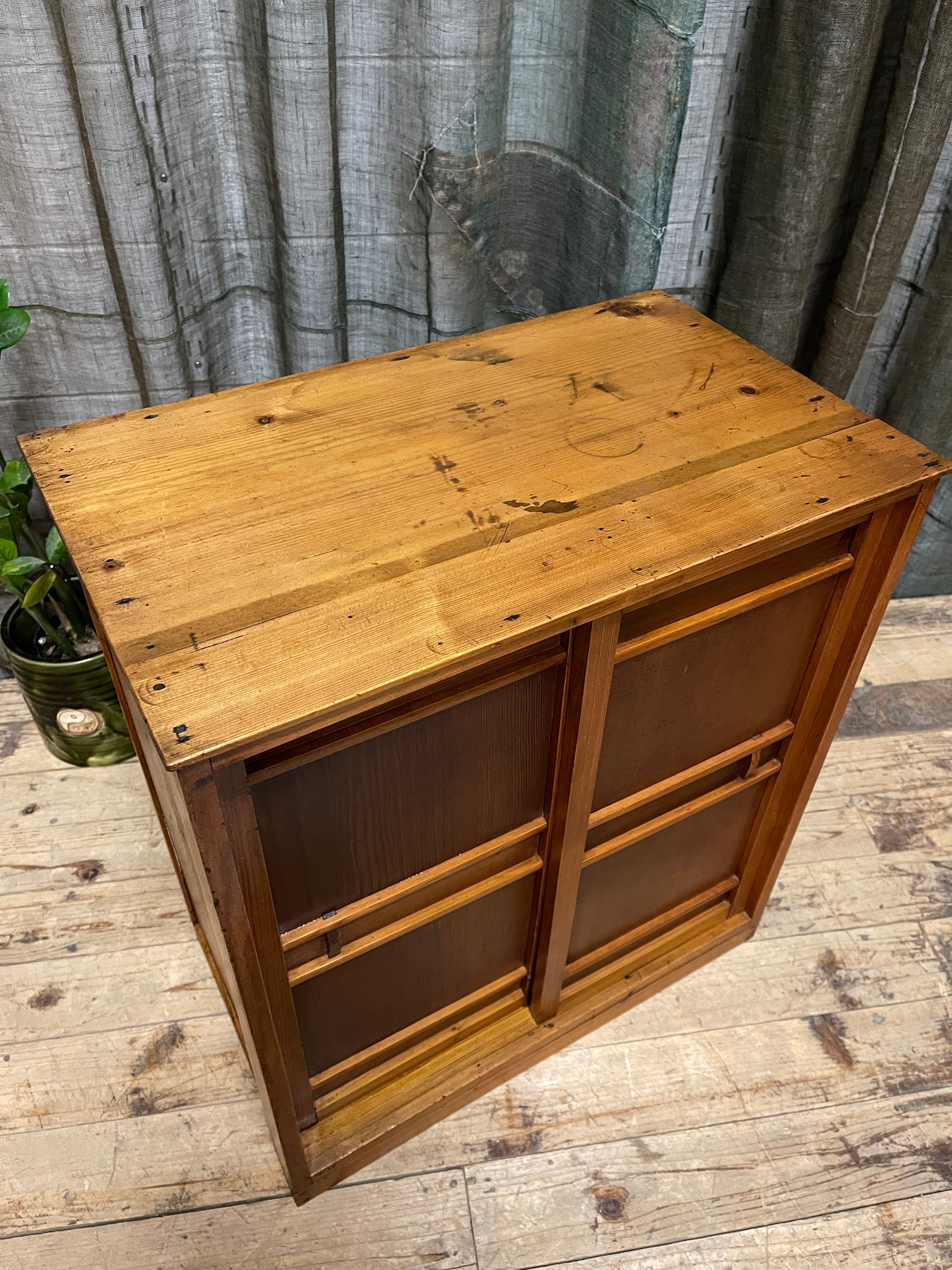 Japanese Side Cabinet - Cedar | Showa, 1932