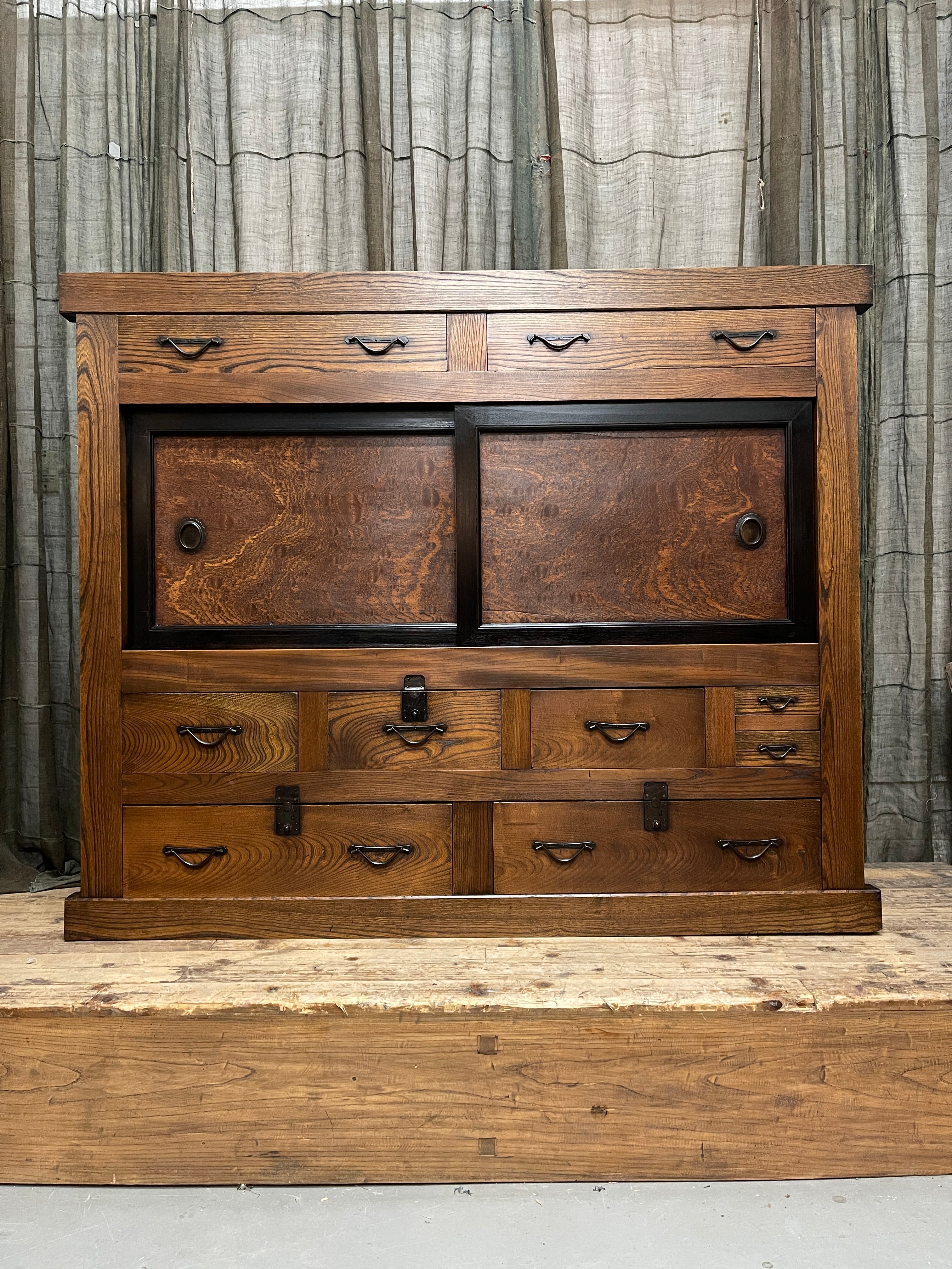 Japanese Storage Cabinet From Osaka - Cypress & Elm | Meiji