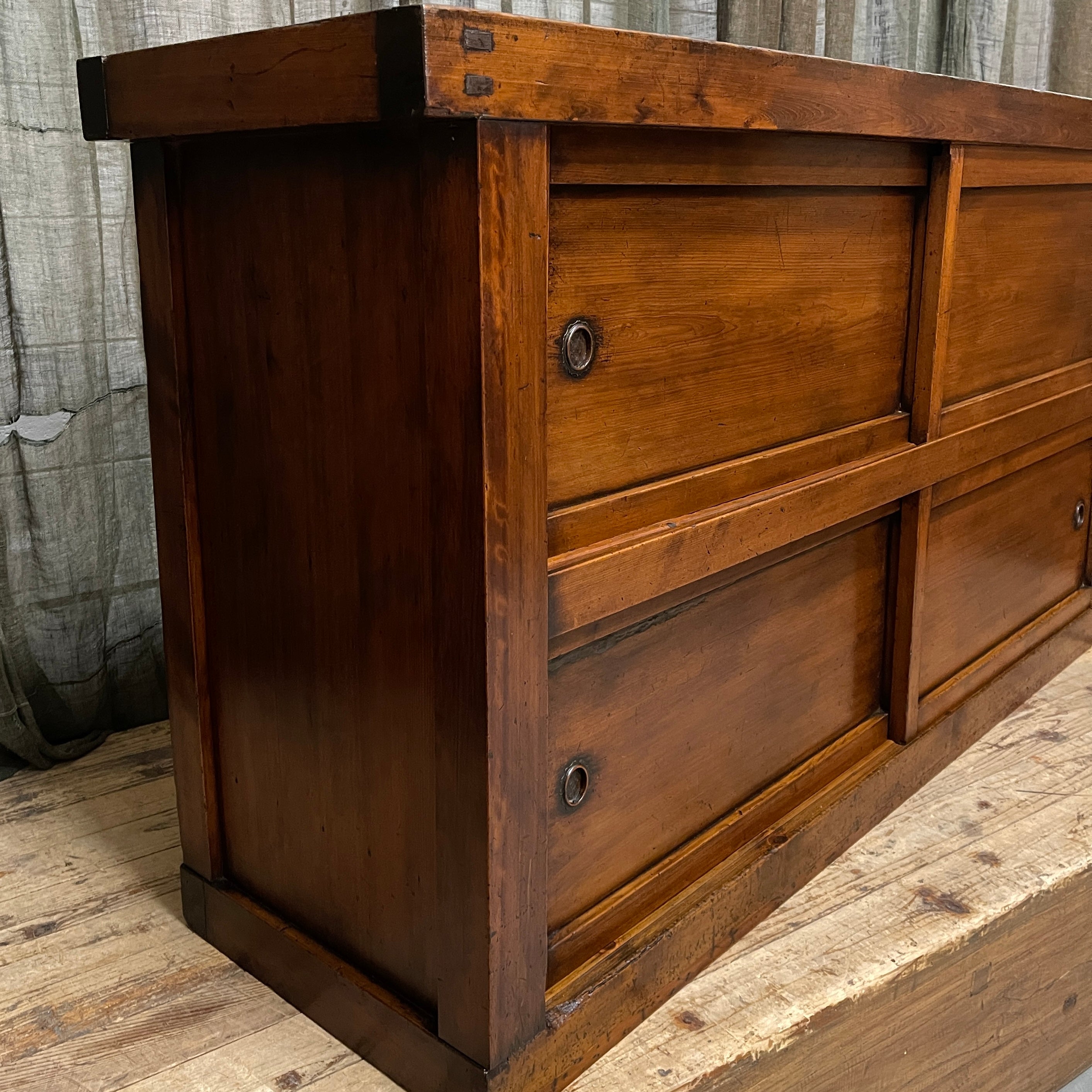 Antique Japanese Sideboard - Cedar & Cypress| Meiji