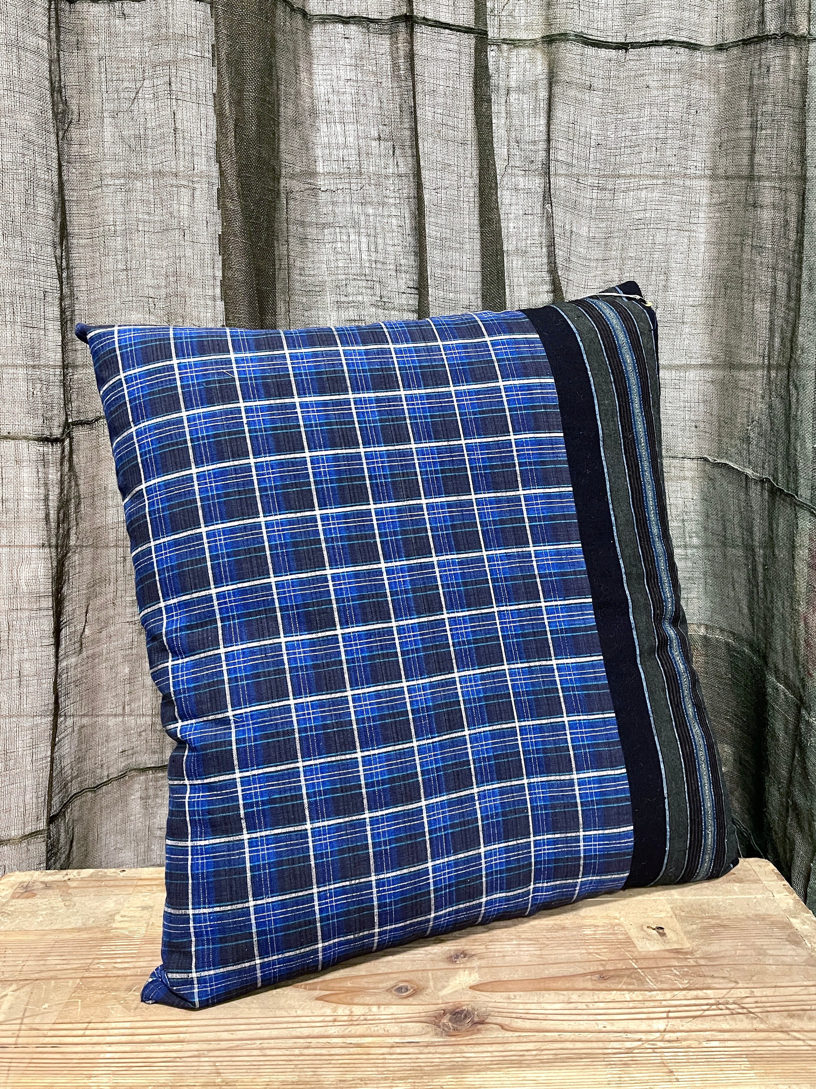 Japanese Floor Cushions Covered with Cotton Fabric