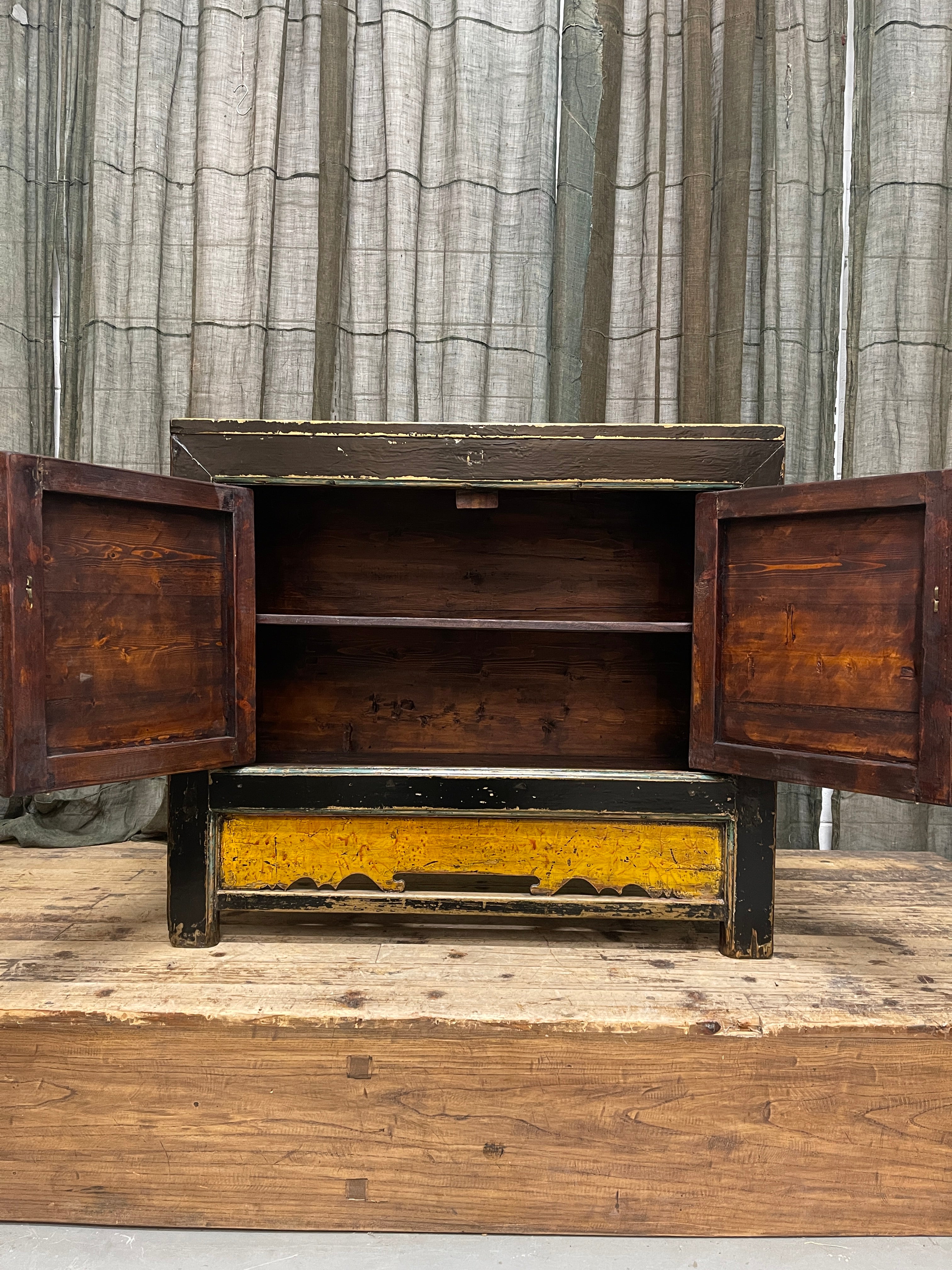 Antique Chinese Storage Cabinet From Gansu Province