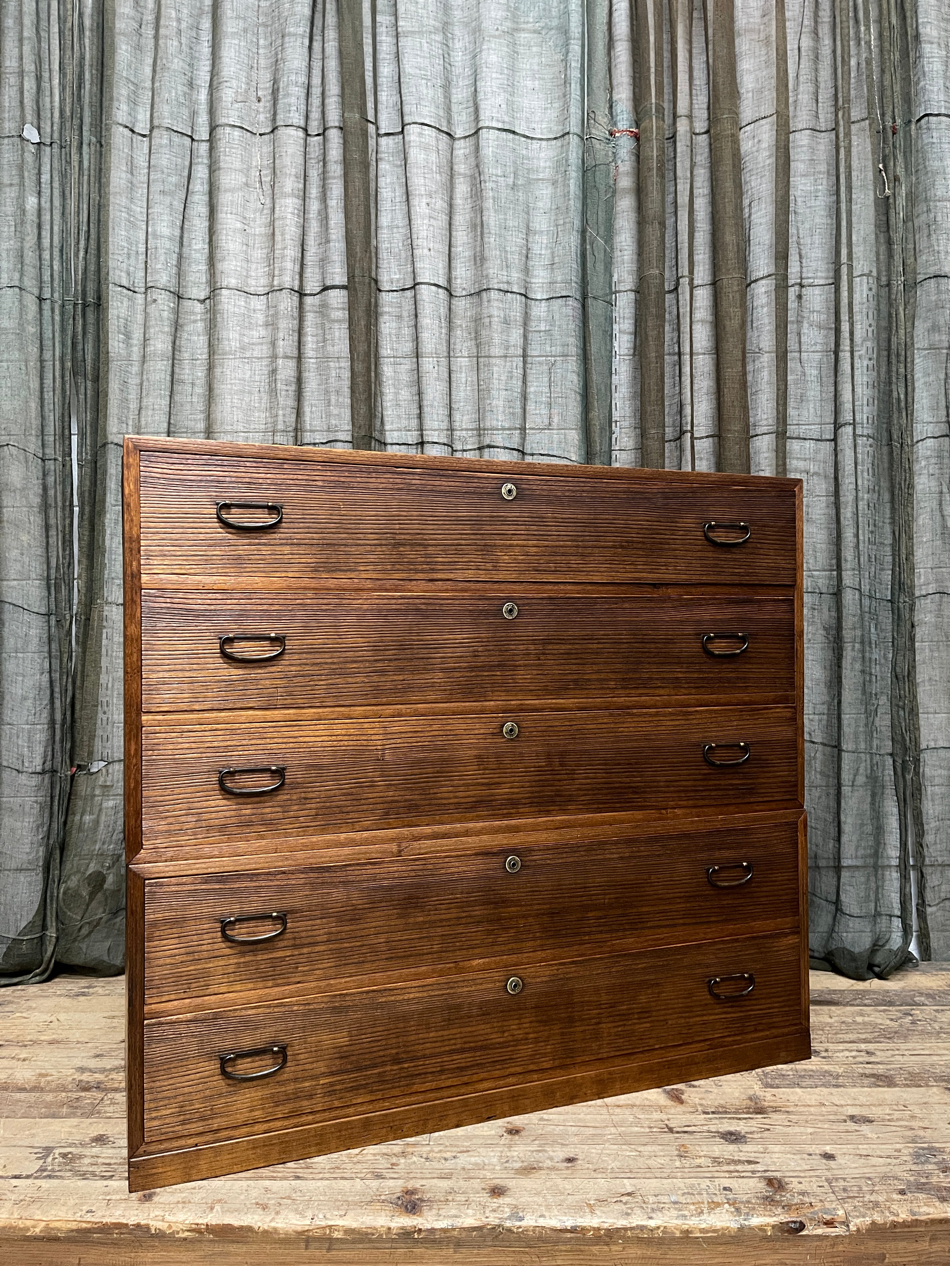 Japanese Chest-on-Chest, Isho Dansu - Showa c.1930