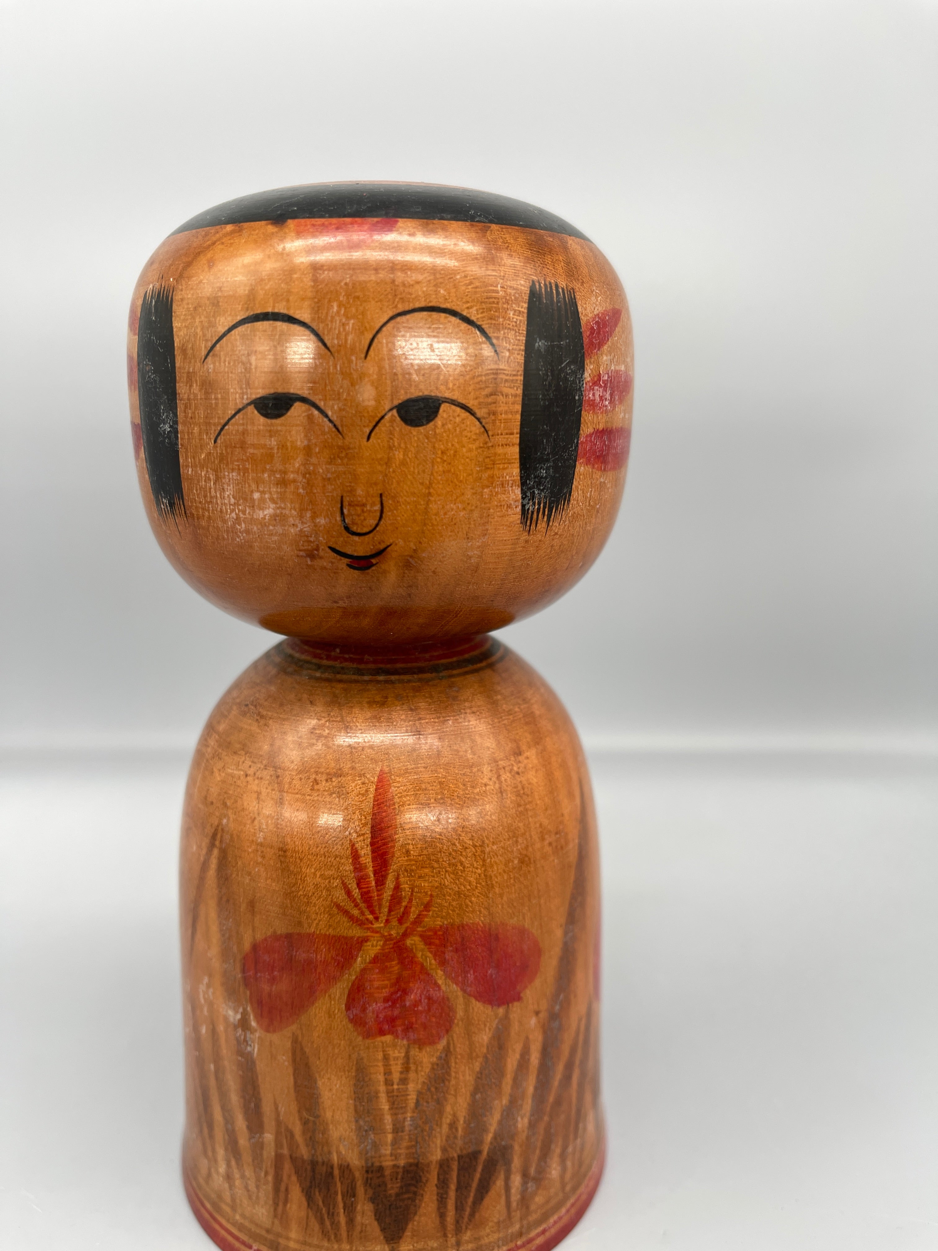 Vintage Japanese Yajiro Kokeshi Doll By Takashi Kamada