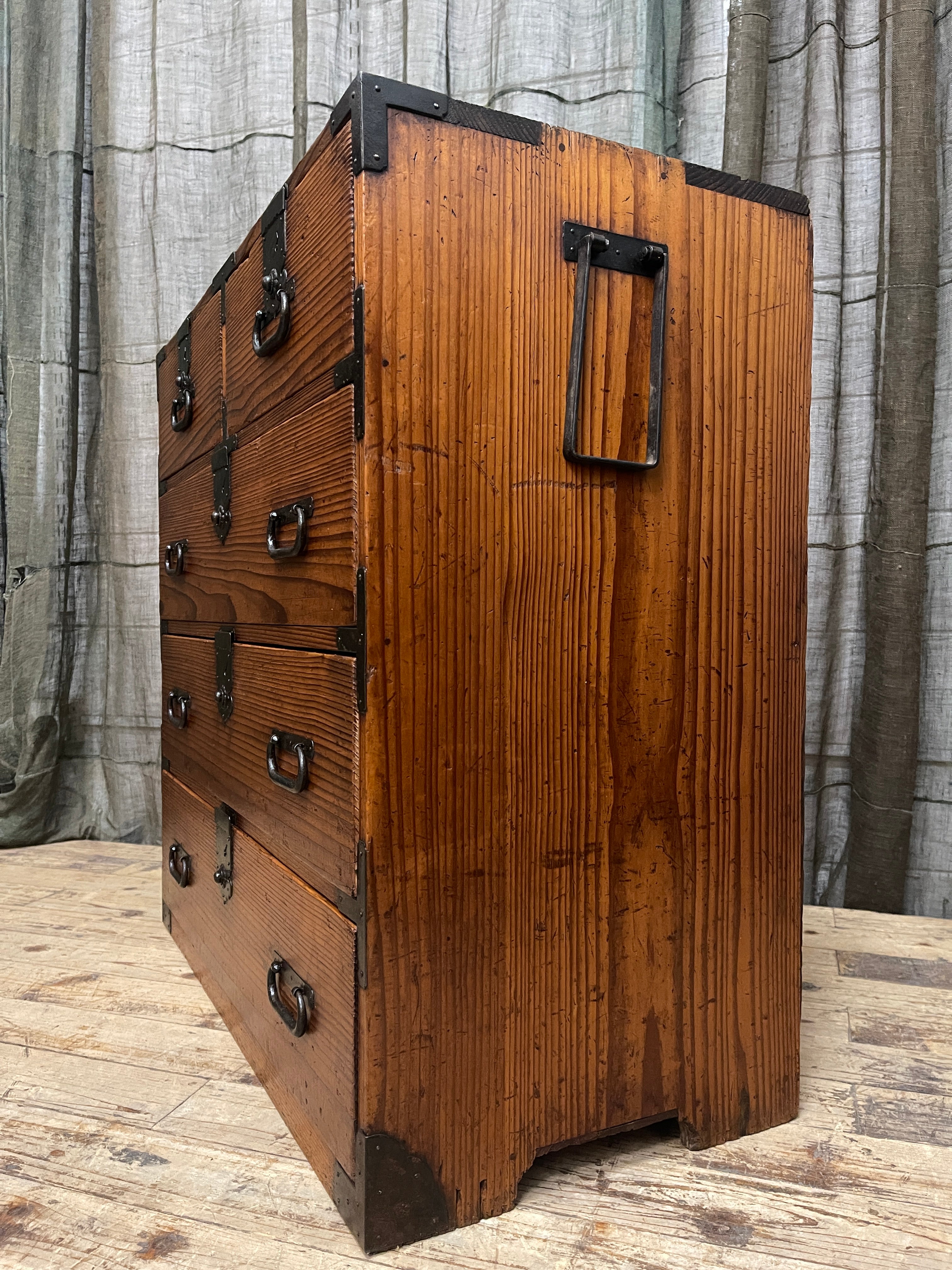 Japanese Chest Of Drawers - Cypress & Cedar | Meiji