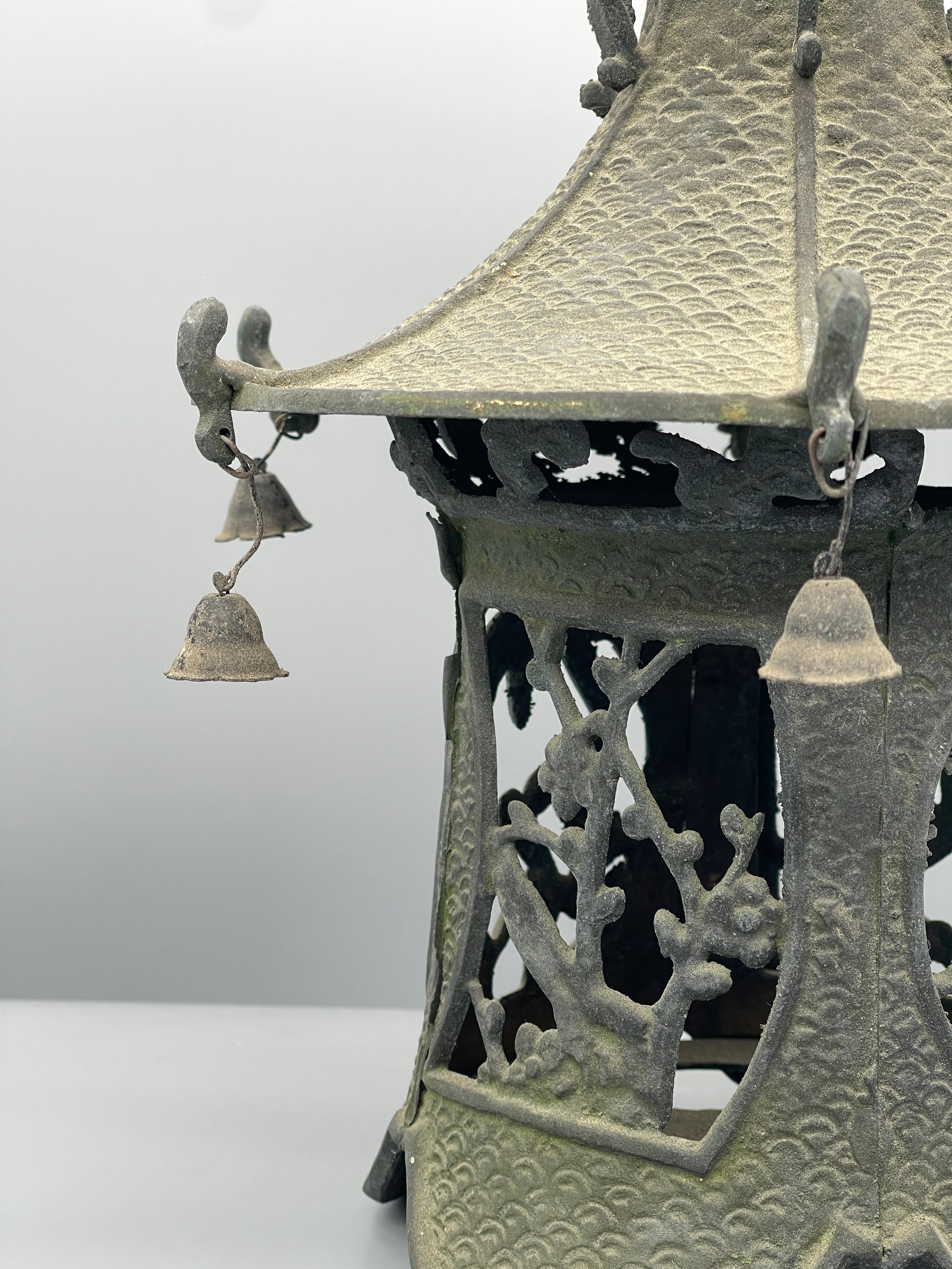 Japanese Cast Iron Garden Lantern - Toro | Meiji