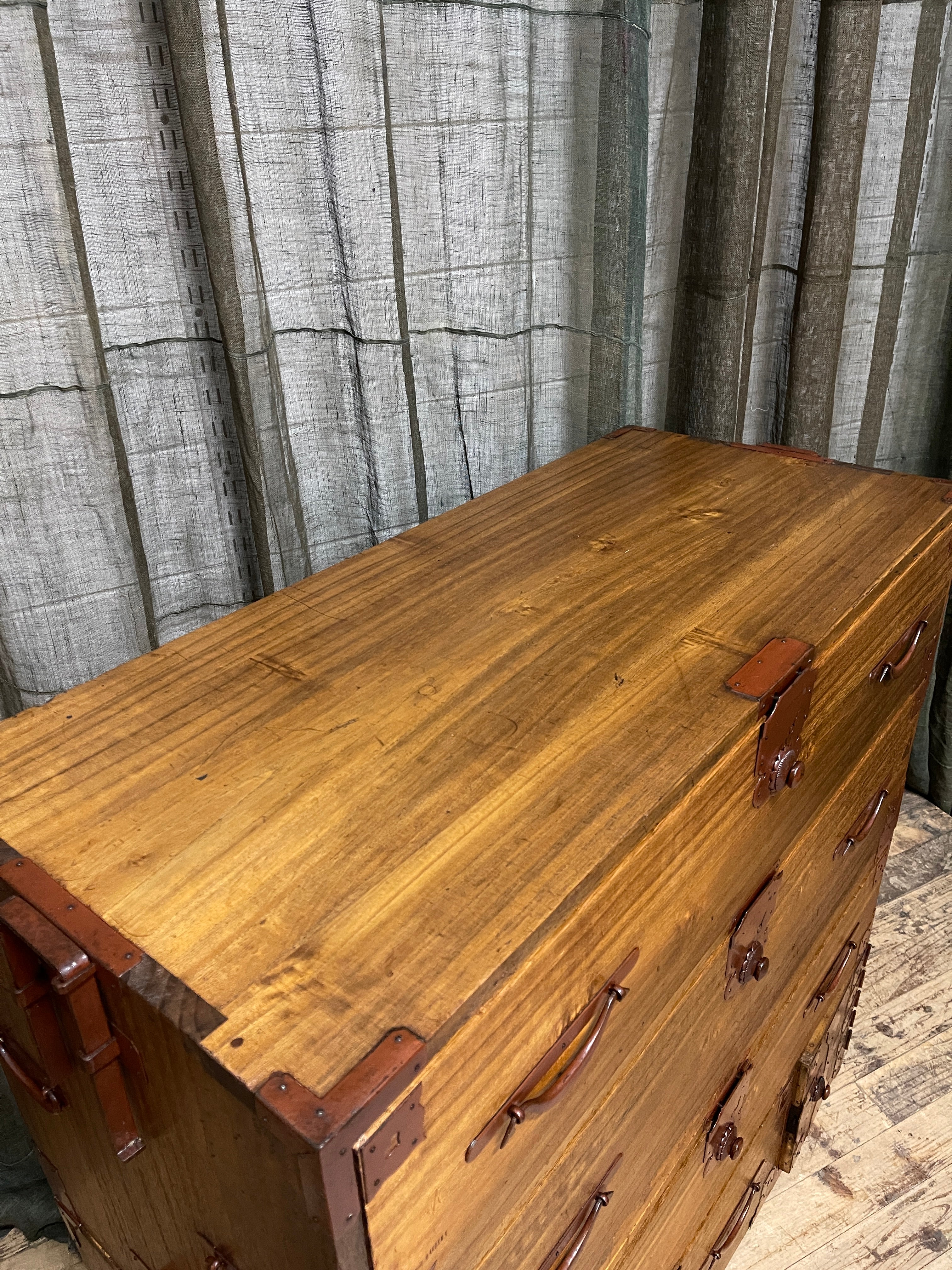 Japanese Isho Dansu, Kimono Storage Chest of Drawers - Paulownia | Meiji