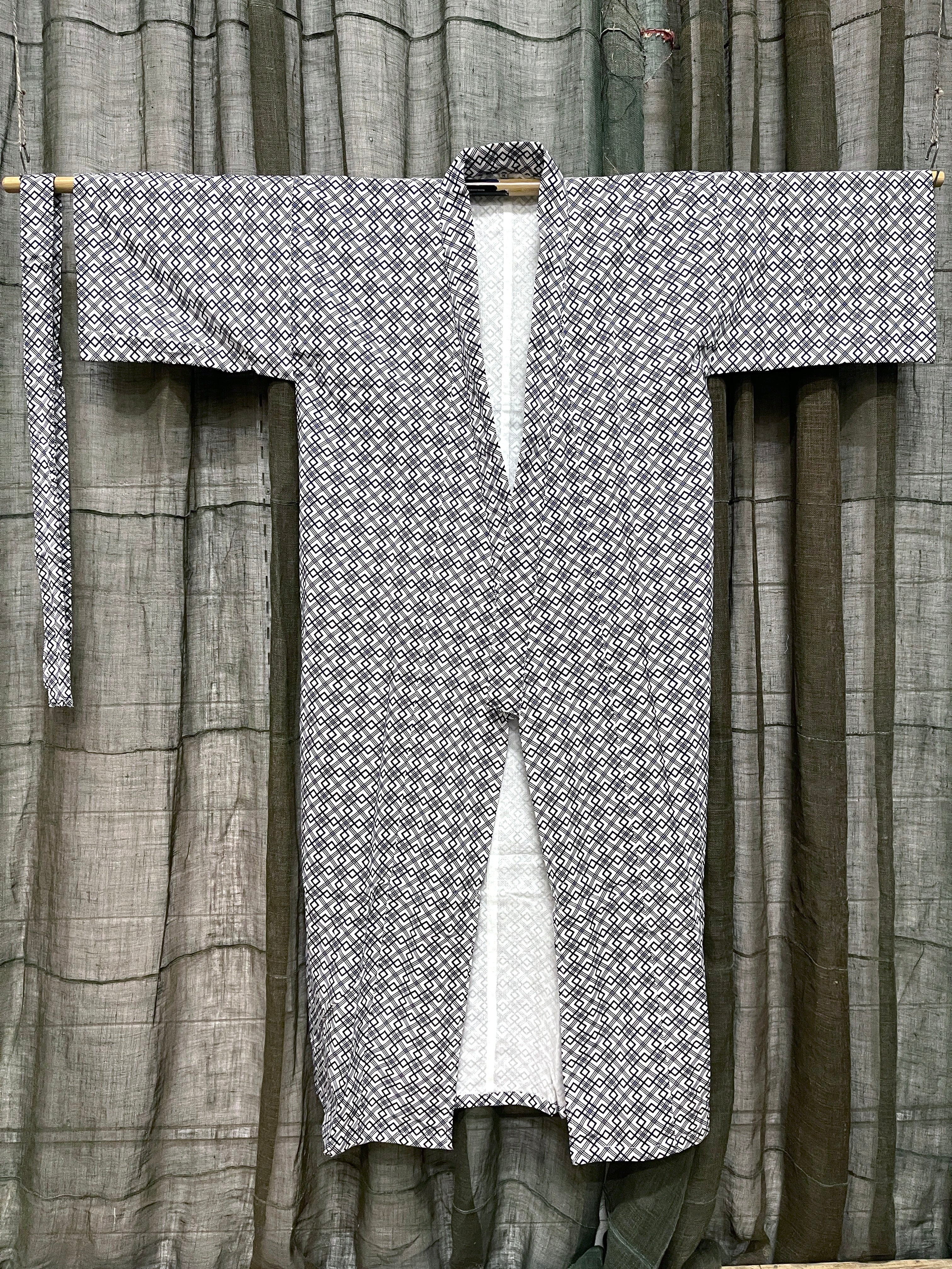 Nemaki, Japanese Cotton House Robe - Unisex